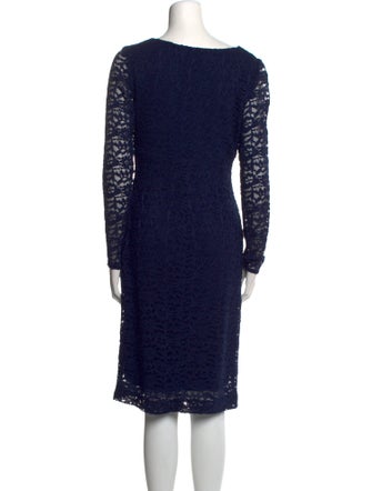 Lauren Ralph Lauren Lace Pattern Knee-Length Dress