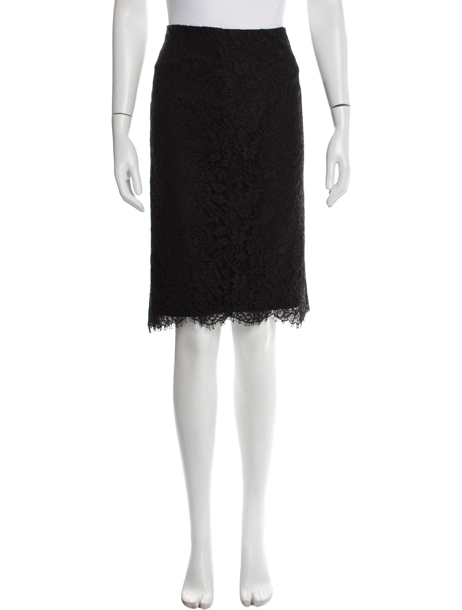 Lauren Ralph Lauren Lace Knee-Length Skirt