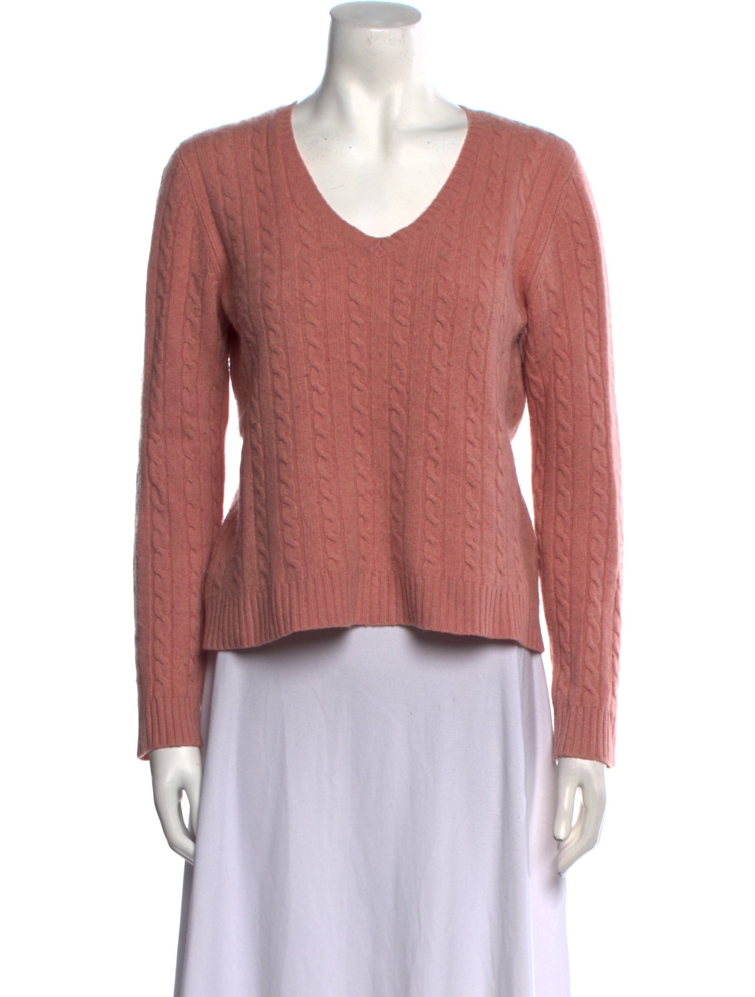 Lauren Ralph Lauren Cashmere Scoop Neck Sweater
