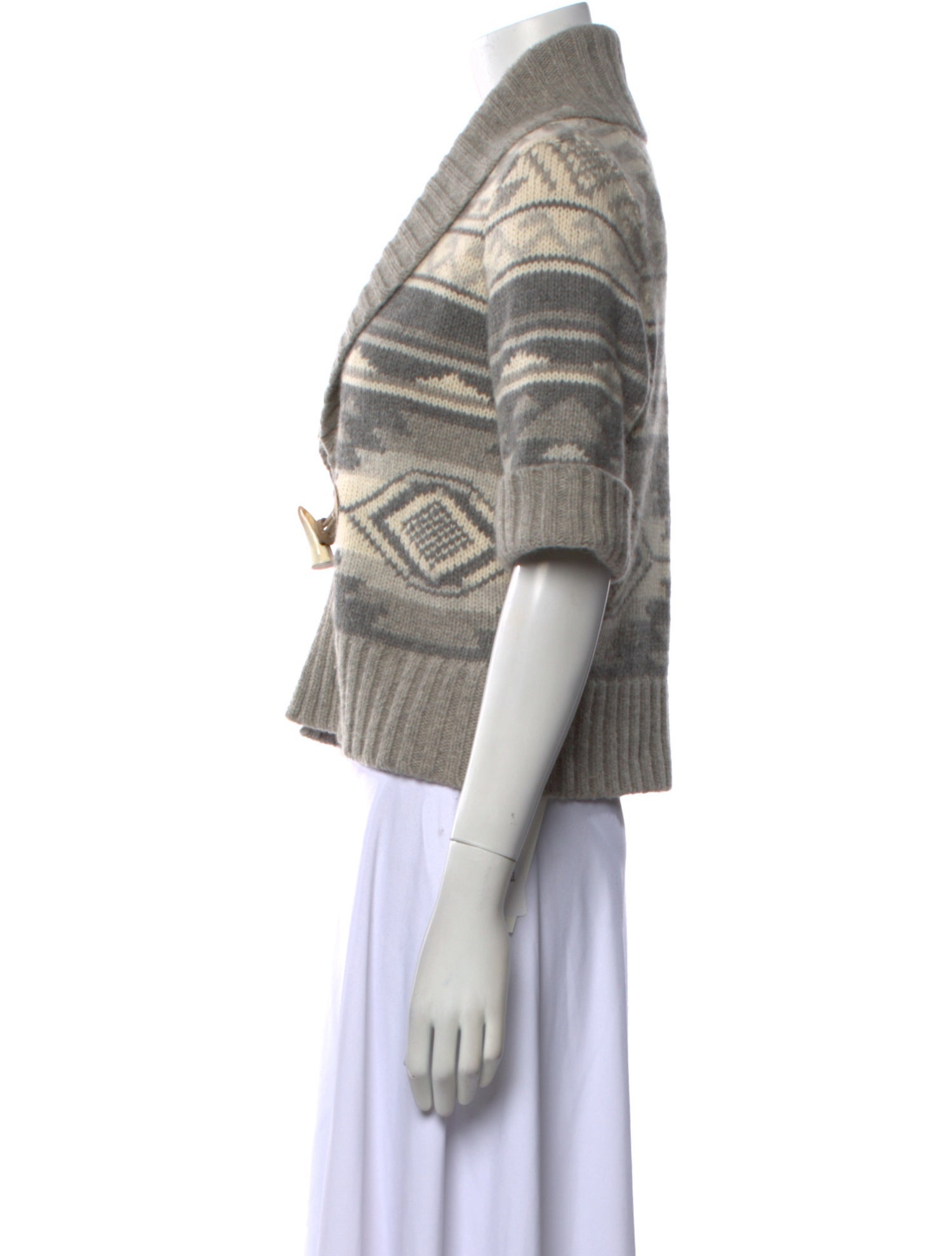 Lauren Ralph Lauren Wool Printed Sweater