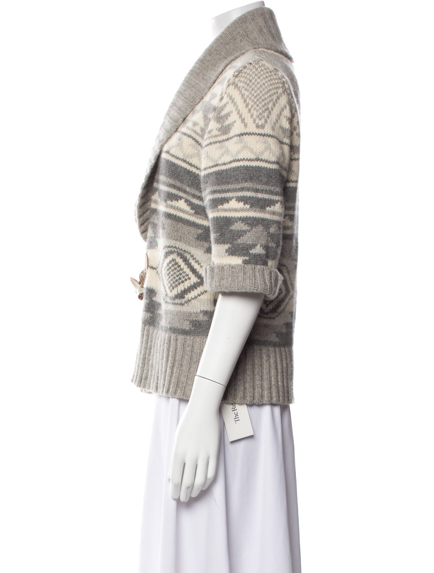 Lauren Ralph Lauren Wool Printed Sweater
