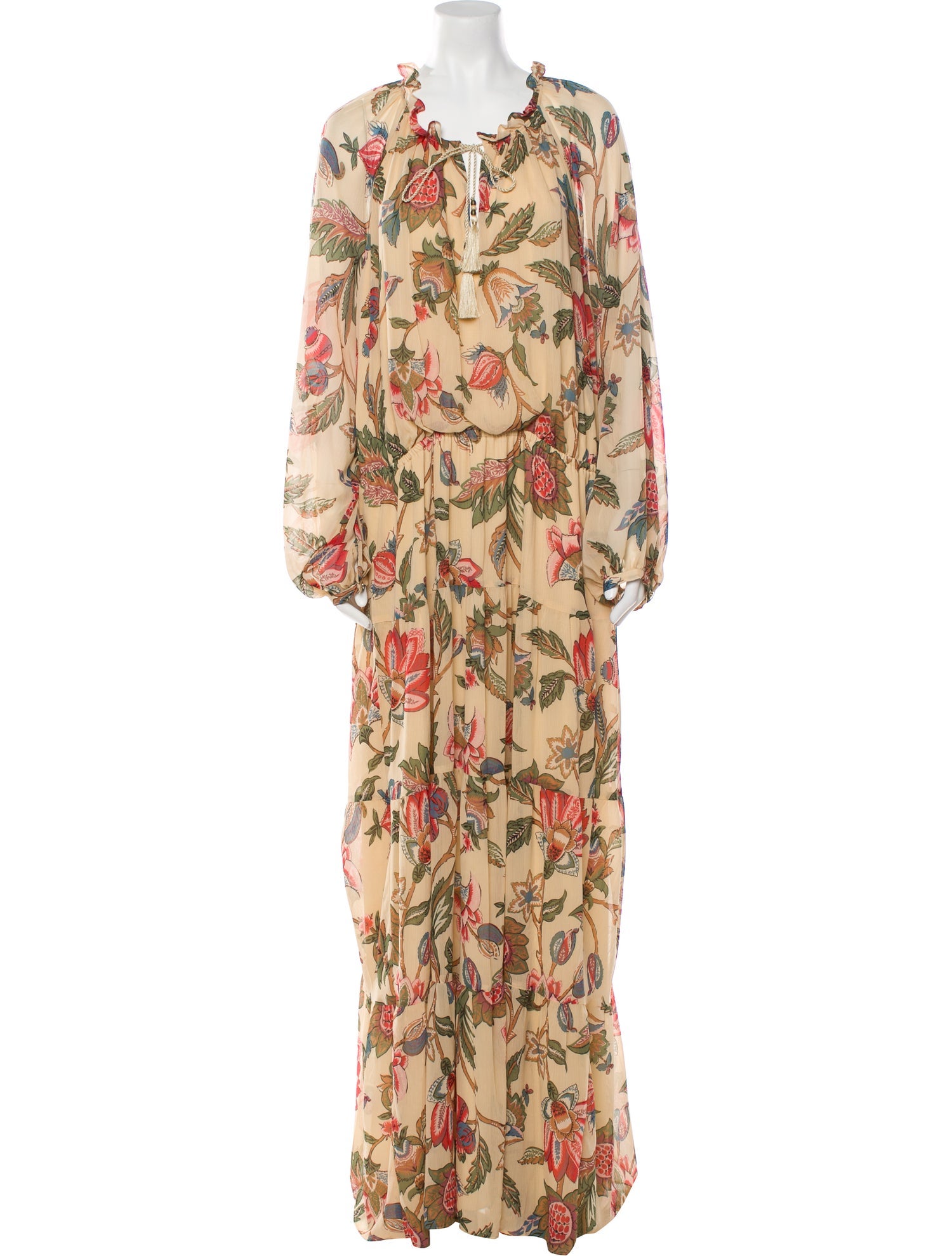 Lauren Ralph Lauren Floral Print Long Dress