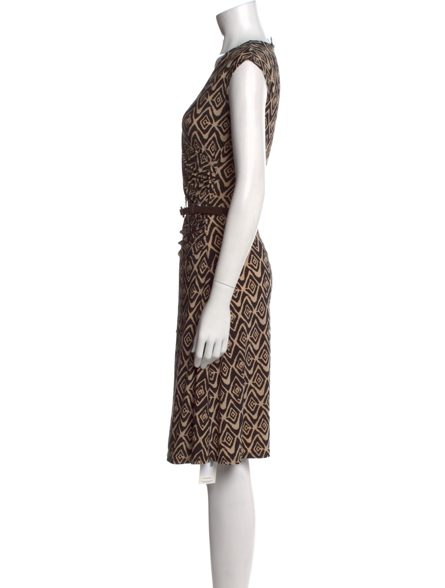 Lauren Ralph Lauren Printed Knee-Length Dress w/ Tags