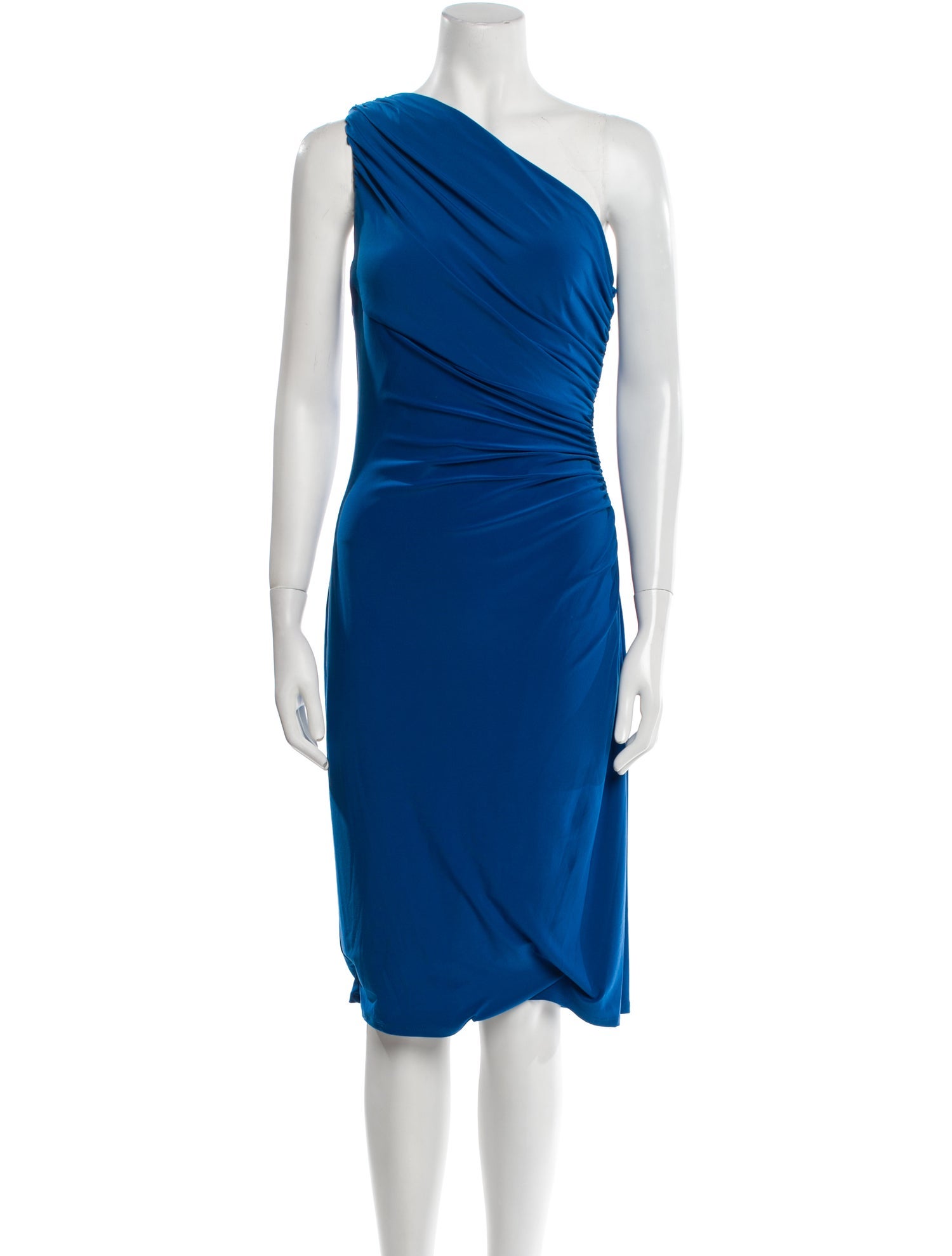 Lauren Ralph Lauren One-Shoulder Mini Dress