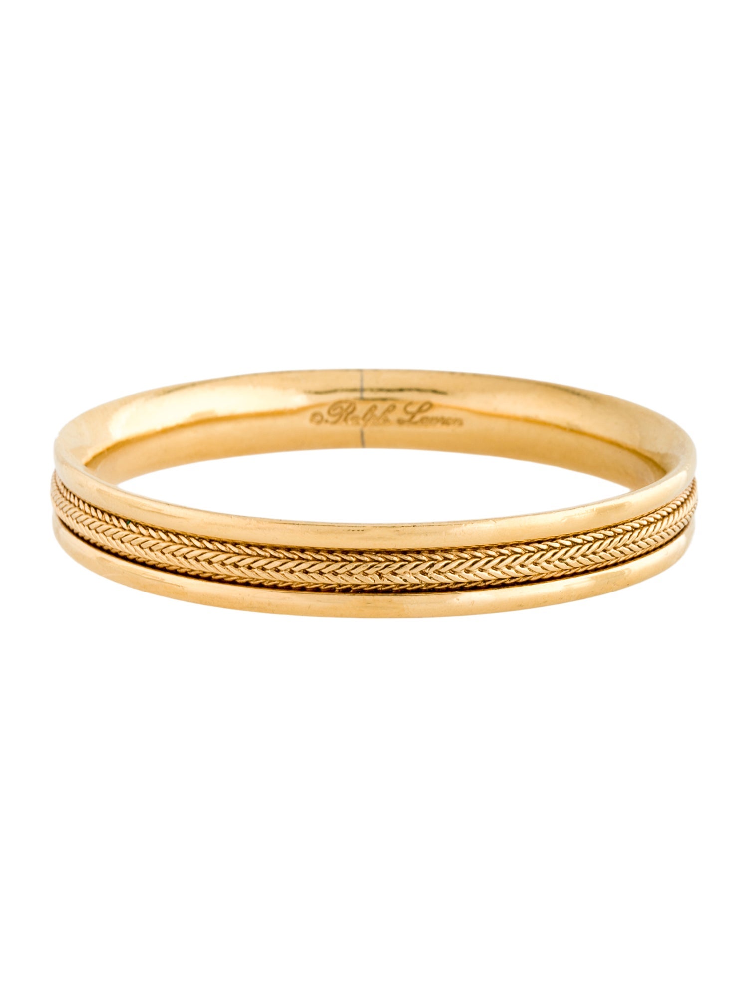 Ralph Lauren Textured Bangle Bracelet