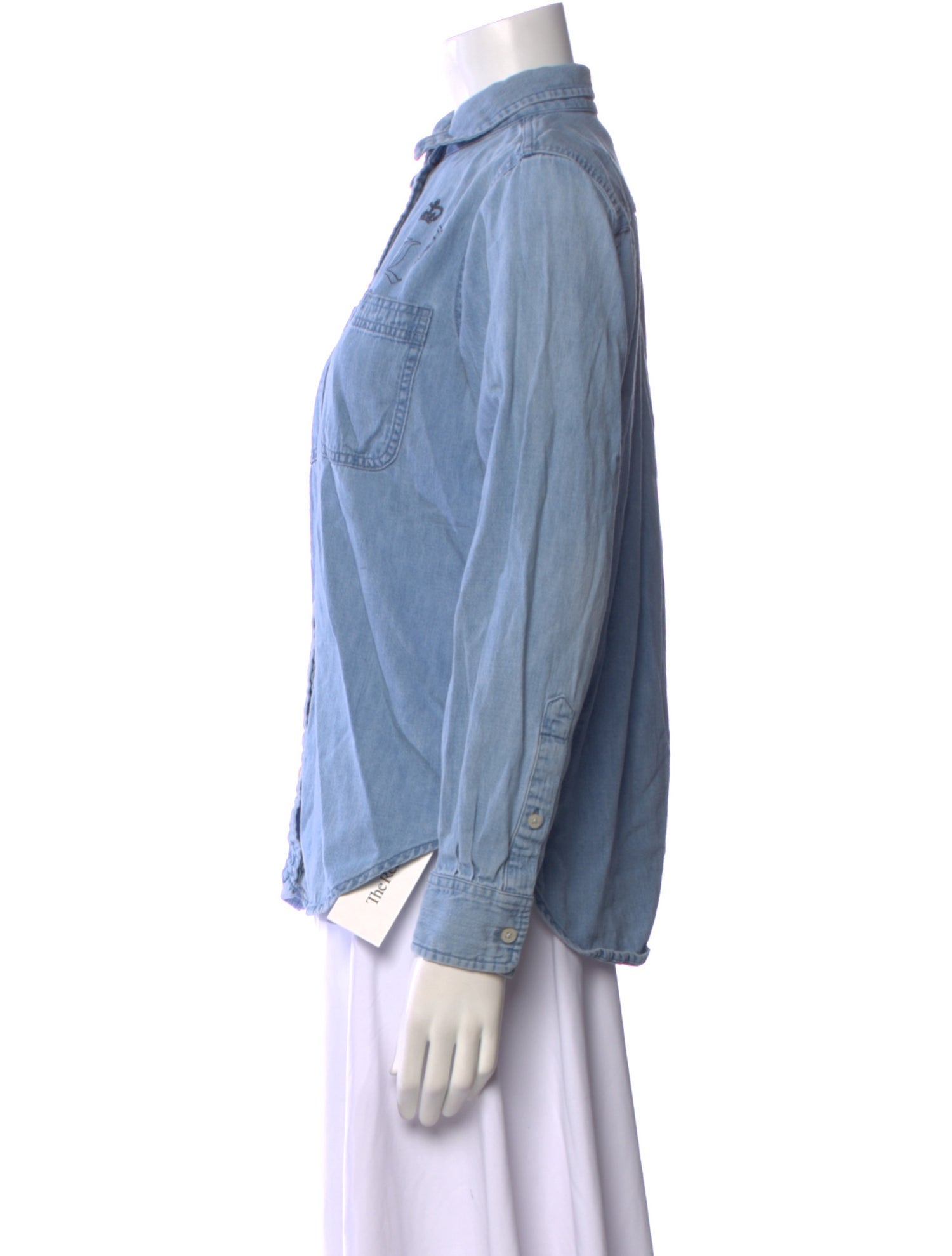 Lauren Ralph Lauren Long Sleeve Button-Up Top