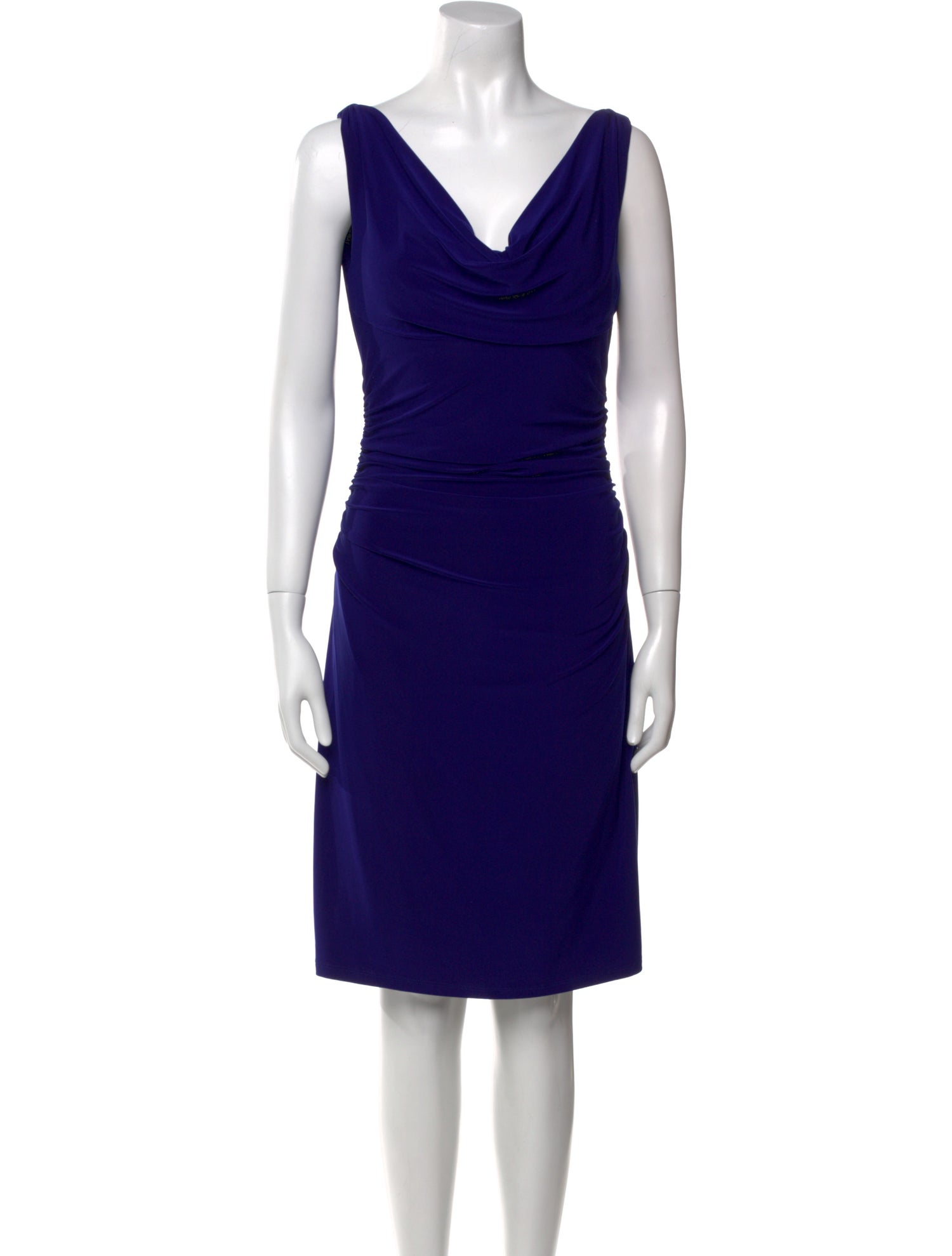 Lauren Ralph Lauren Cowl Neck Knee-Length Dress