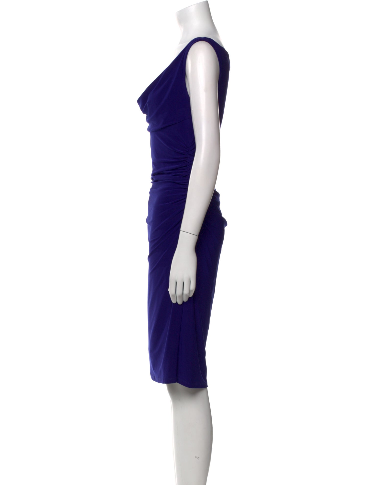 Lauren Ralph Lauren Cowl Neck Knee-Length Dress