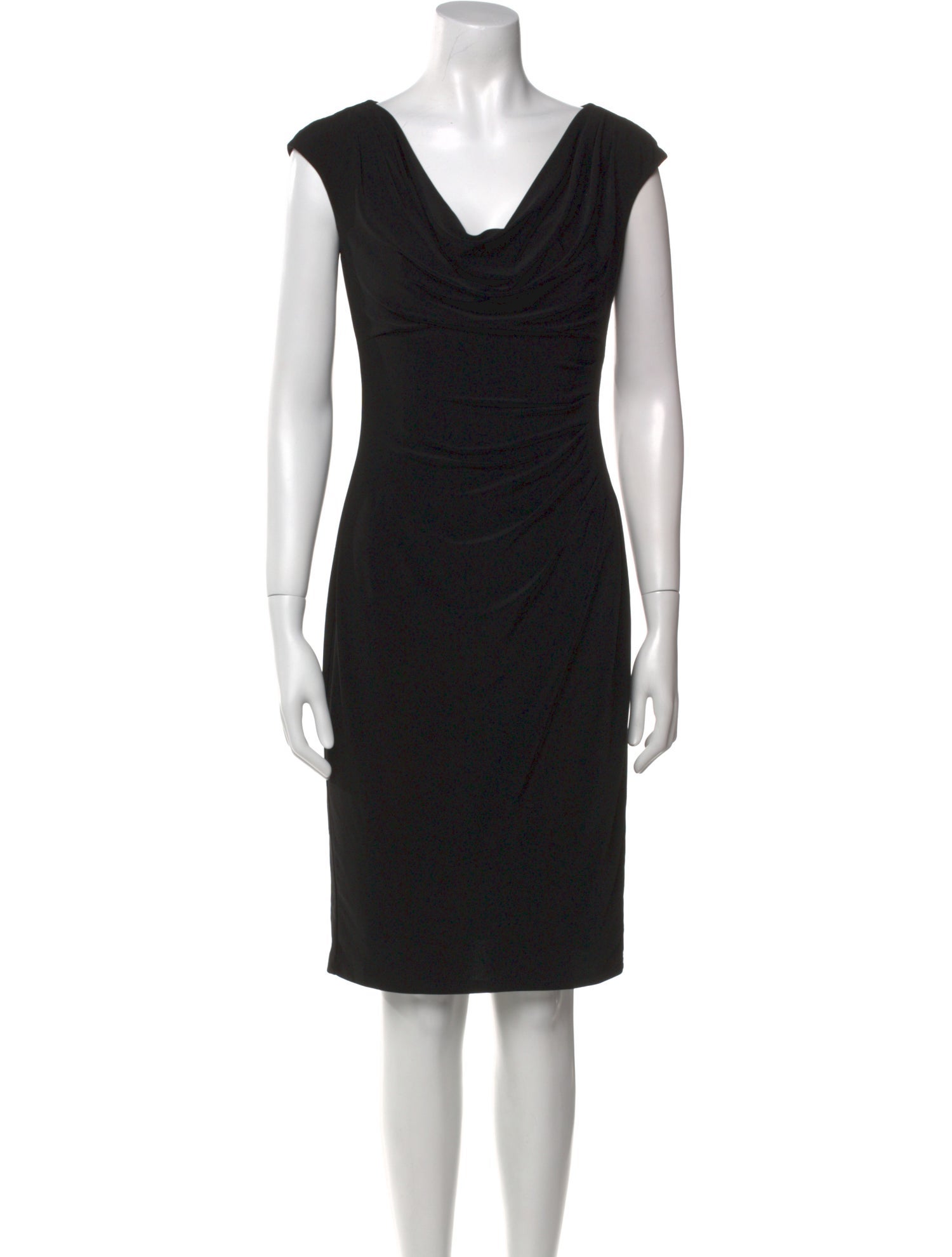 Lauren Ralph Lauren Cowl Neck Mini Dress