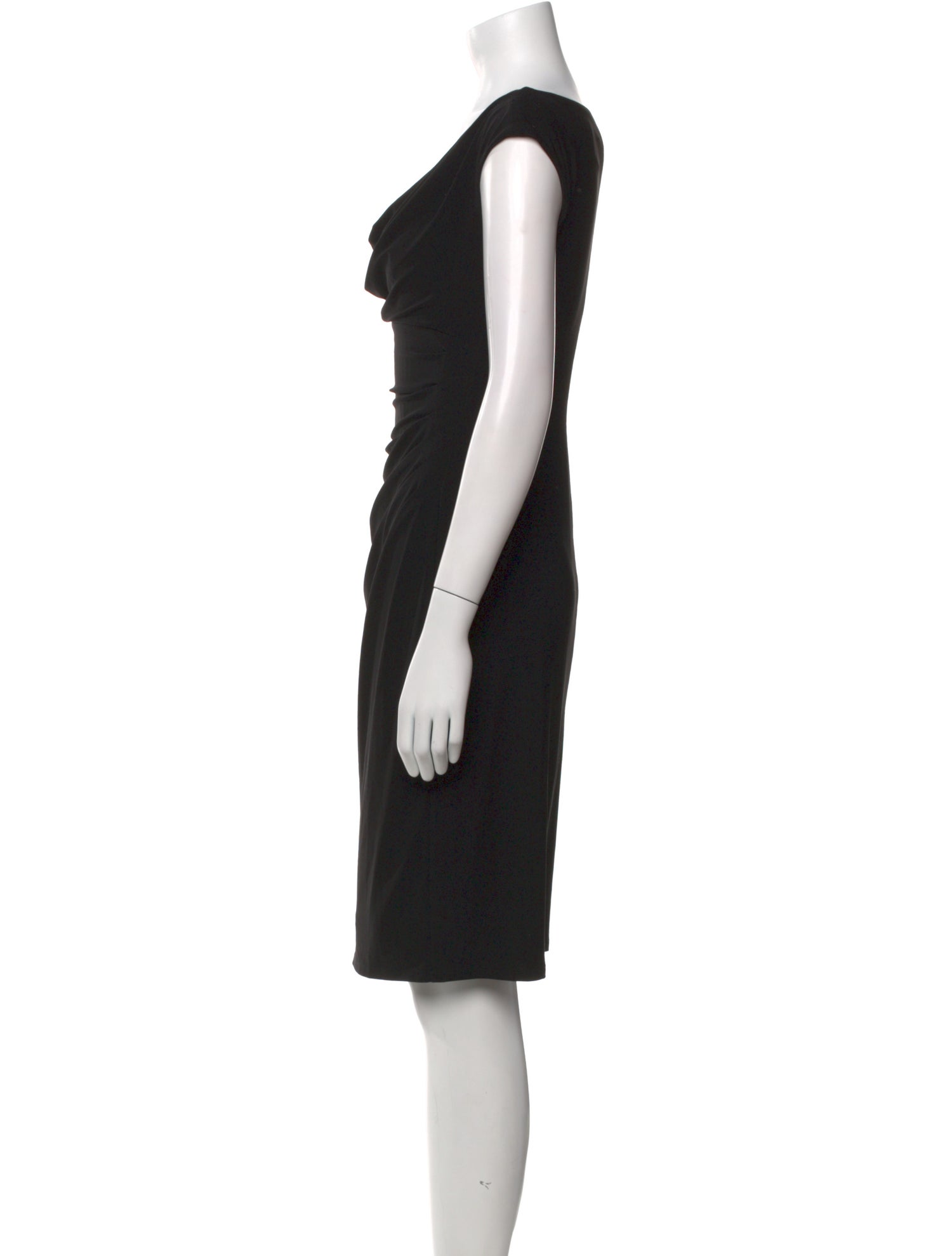 Lauren Ralph Lauren Cowl Neck Mini Dress