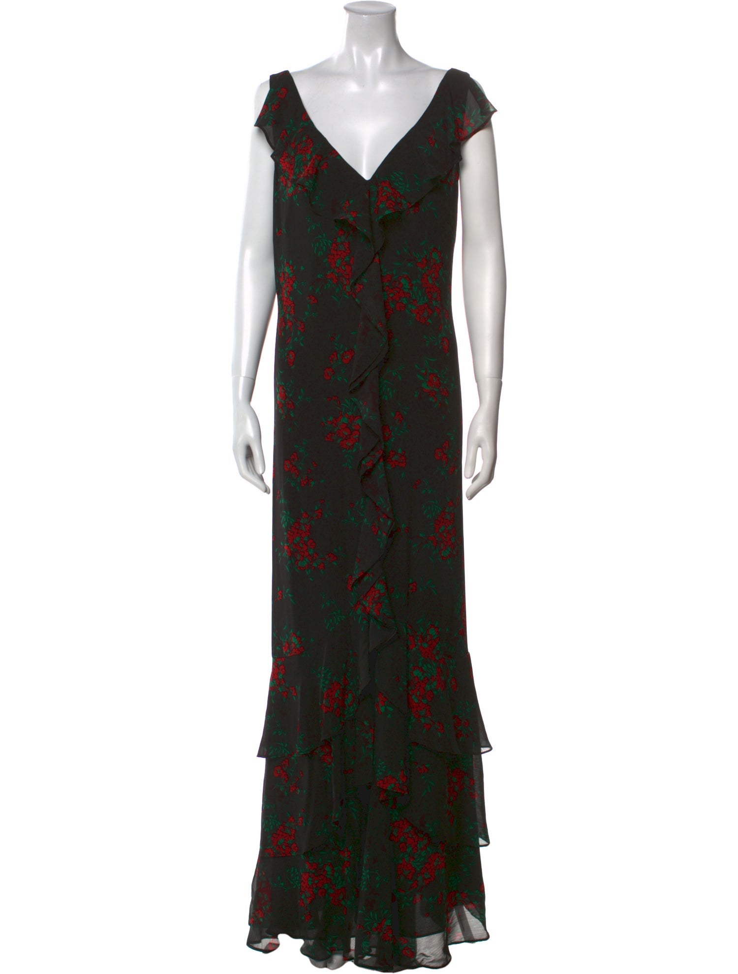 Lauren Ralph Lauren Floral Print Long Dress