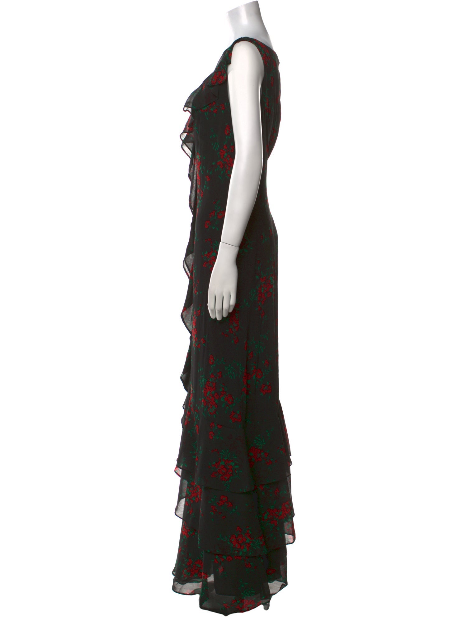 Lauren Ralph Lauren Floral Print Long Dress