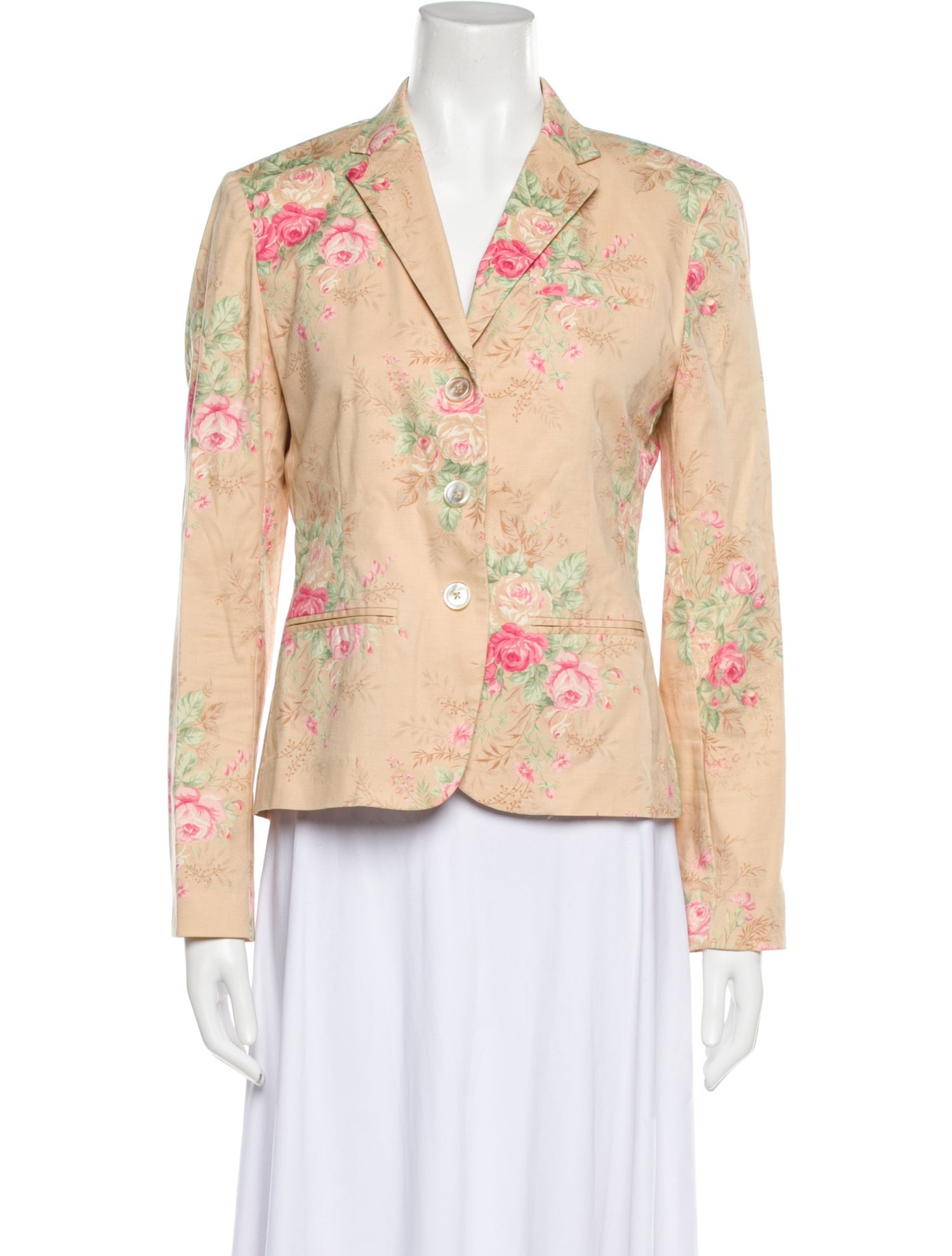Lauren Ralph Lauren Floral Print Blazer