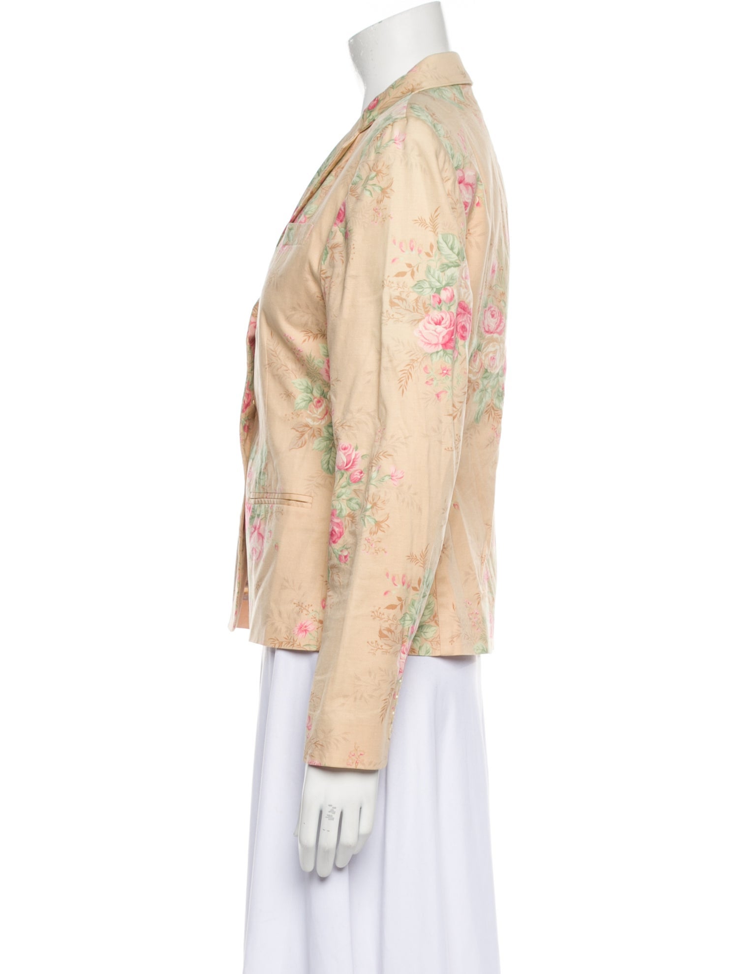 Lauren Ralph Lauren Floral Print Blazer