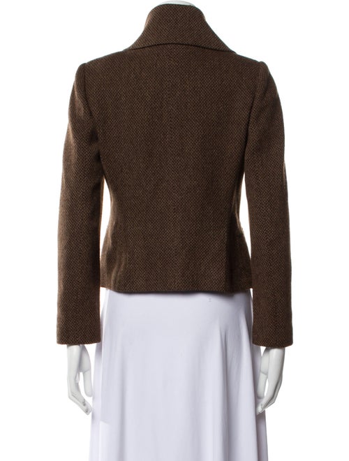 Lauren Ralph Lauren Wool Tweed Pattern Blazer