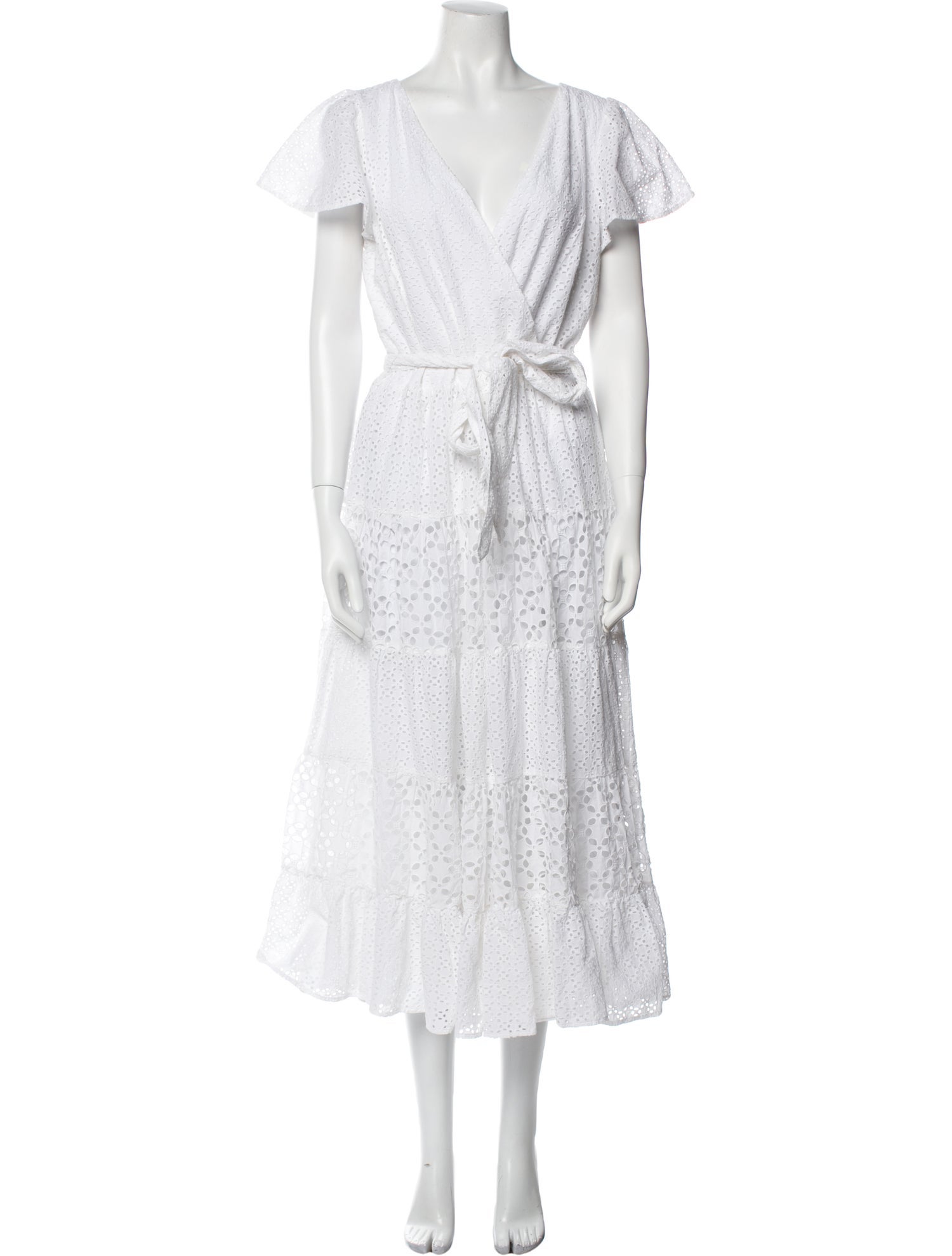 Lauren Ralph Lauren V-Neck Long Dress