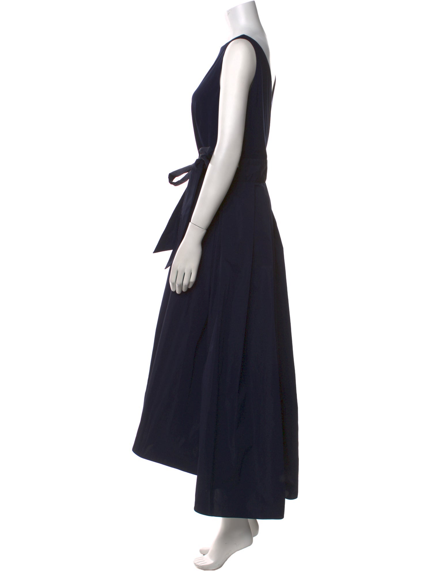 Lauren Ralph Lauren Bateau Neckline Long Dress