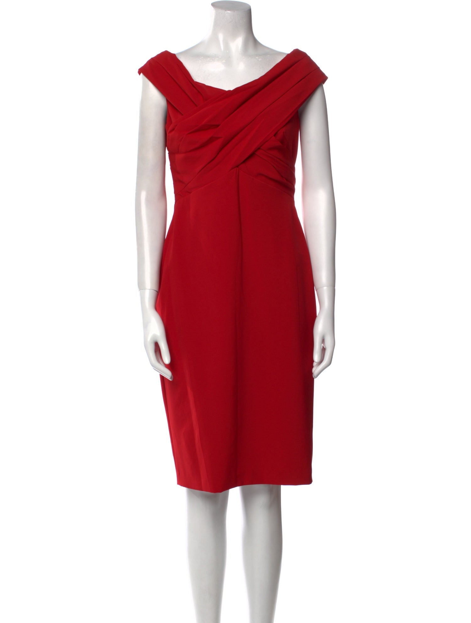 Lauren Ralph Lauren Cowl Neck Knee-Length Dress w/ Tags