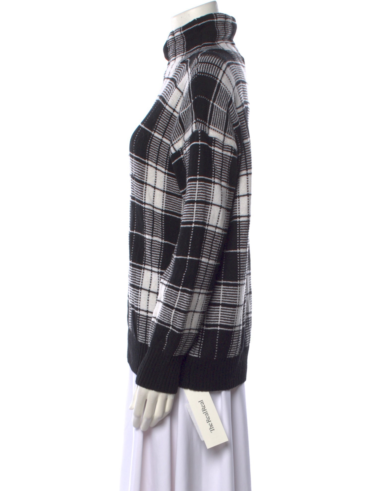 Lauren Ralph Lauren Wool Plaid Print Sweater