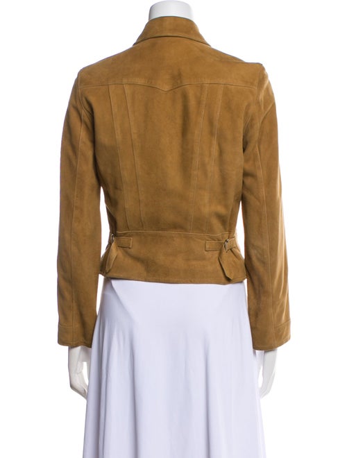Lauren Ralph Lauren Suede Biker Jacket
