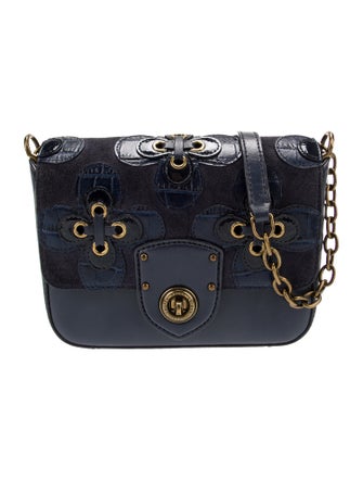 Lauren Ralph Lauren Leather Messenger Bag