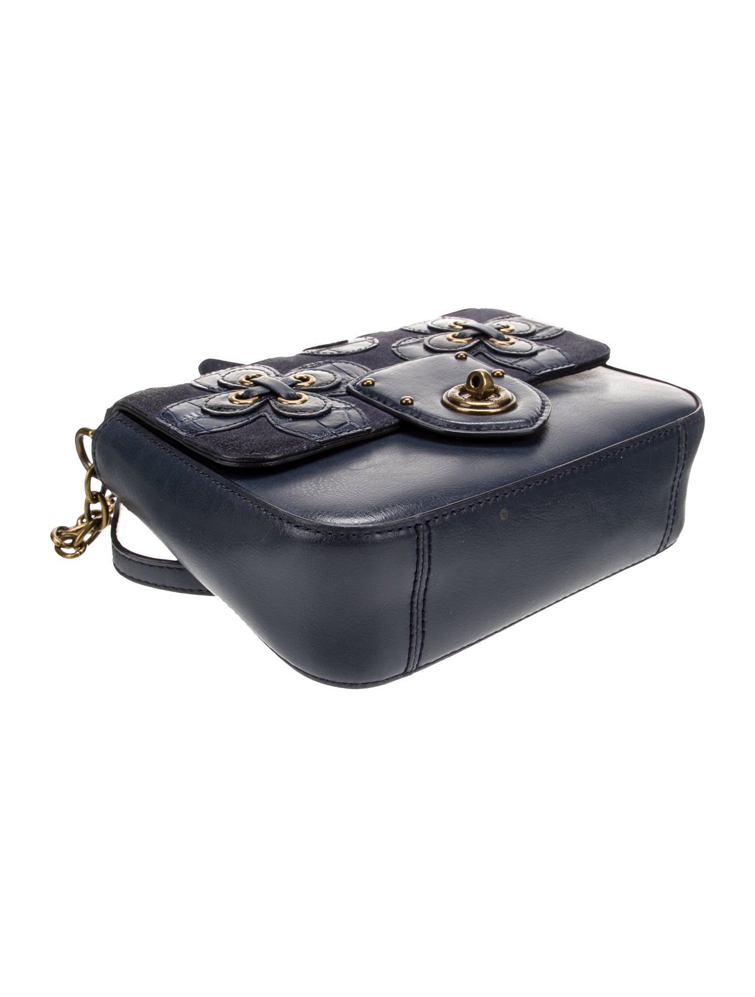 Lauren Ralph Lauren Leather Messenger Bag