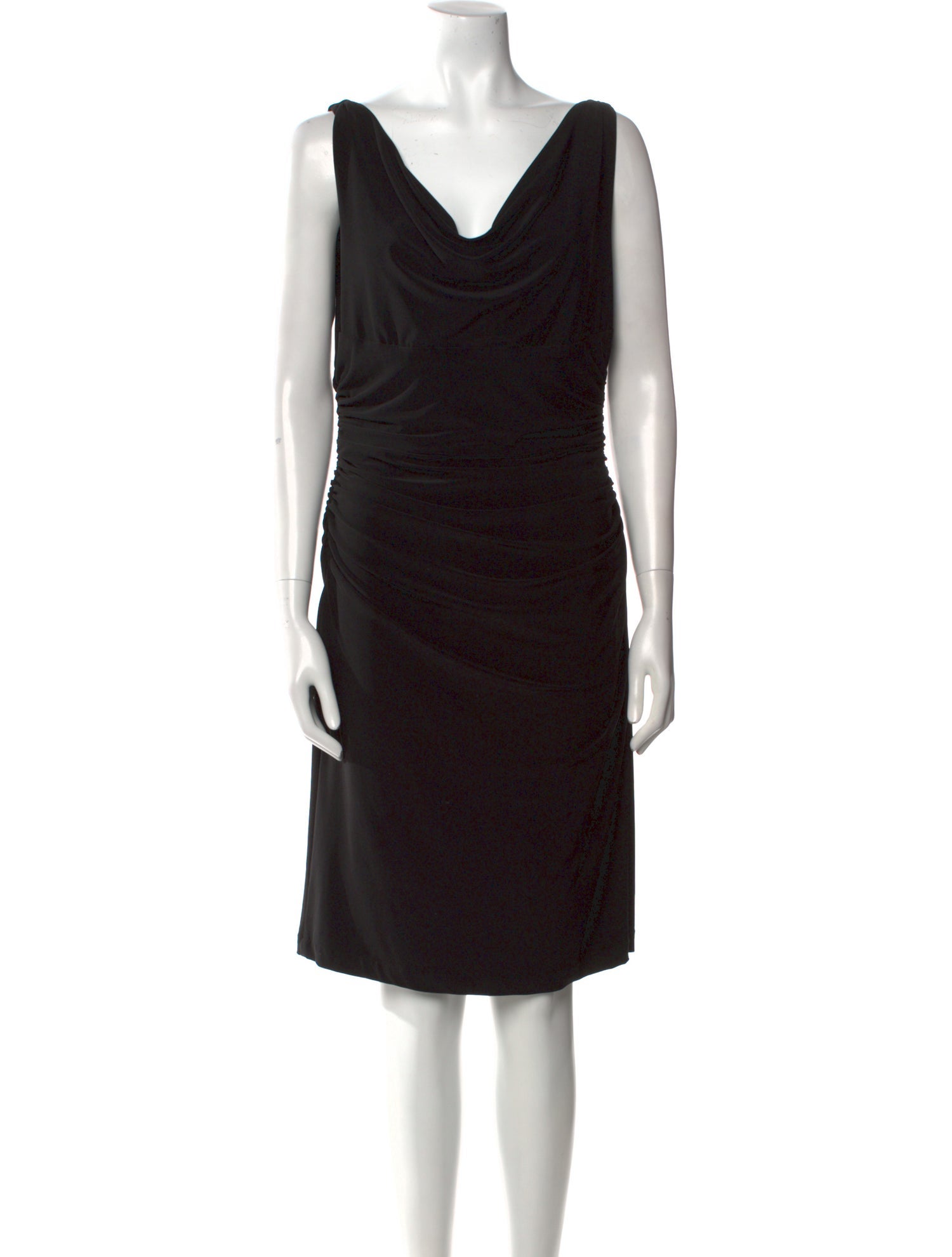 Lauren Ralph Lauren Cowl Neck Knee-Length Dress