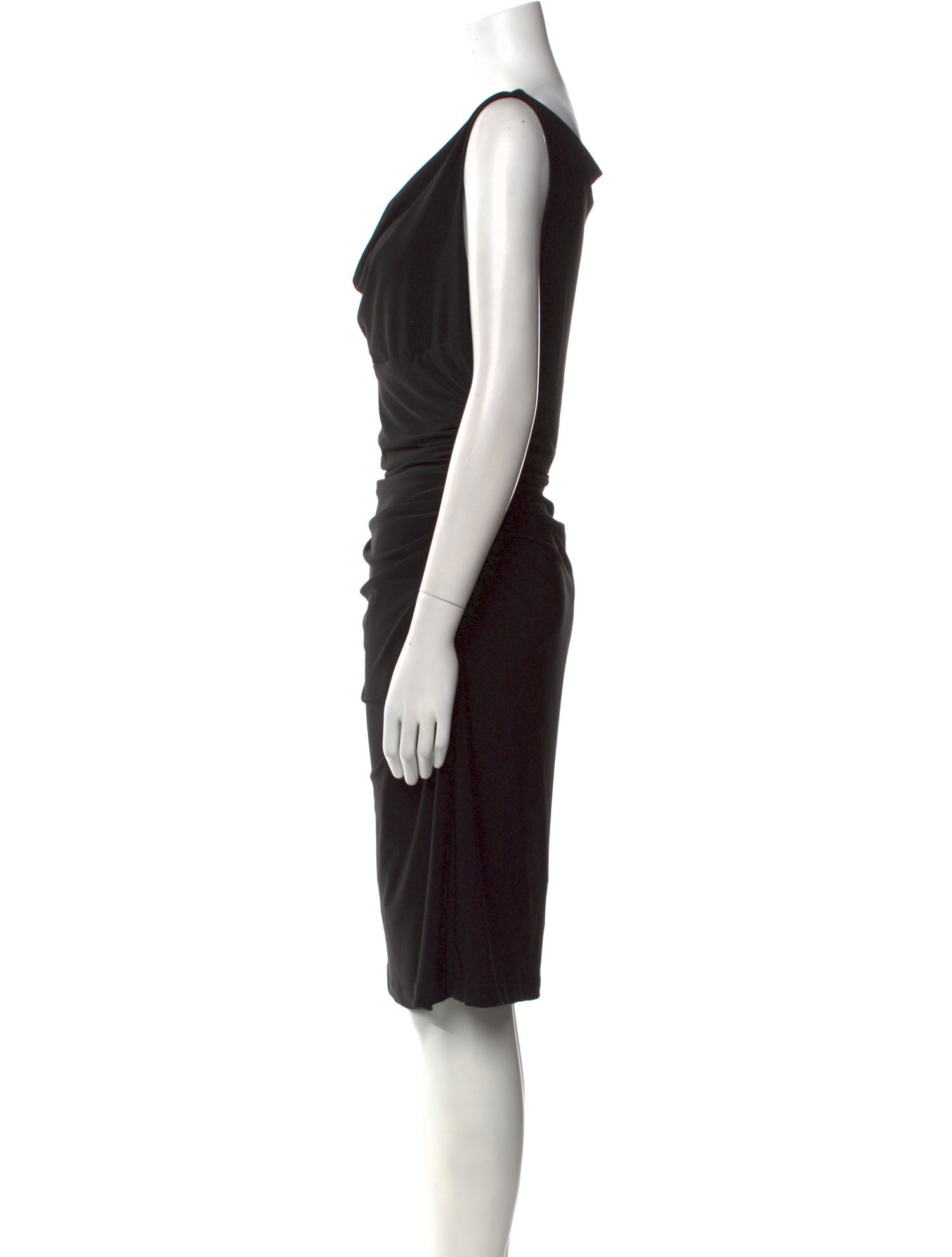 Lauren Ralph Lauren Cowl Neck Knee-Length Dress