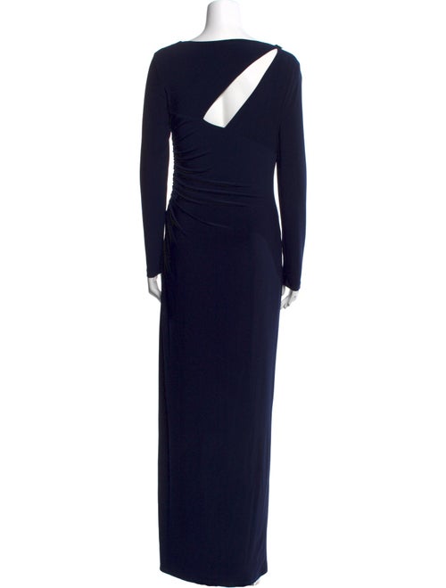 Lauren Ralph Lauren One-Shoulder Long Dress