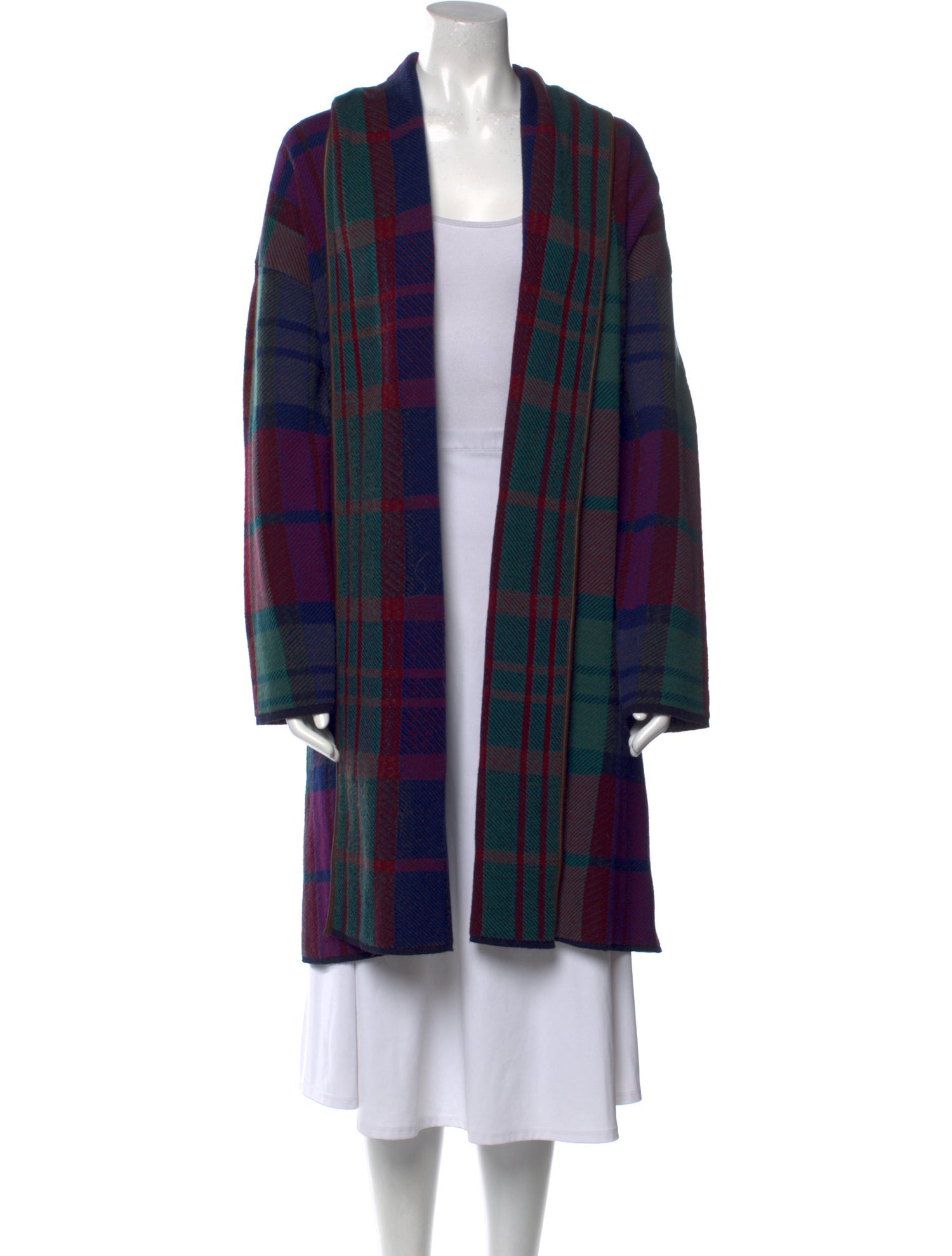 Lauren Ralph Lauren Wool Plaid Print Sweater