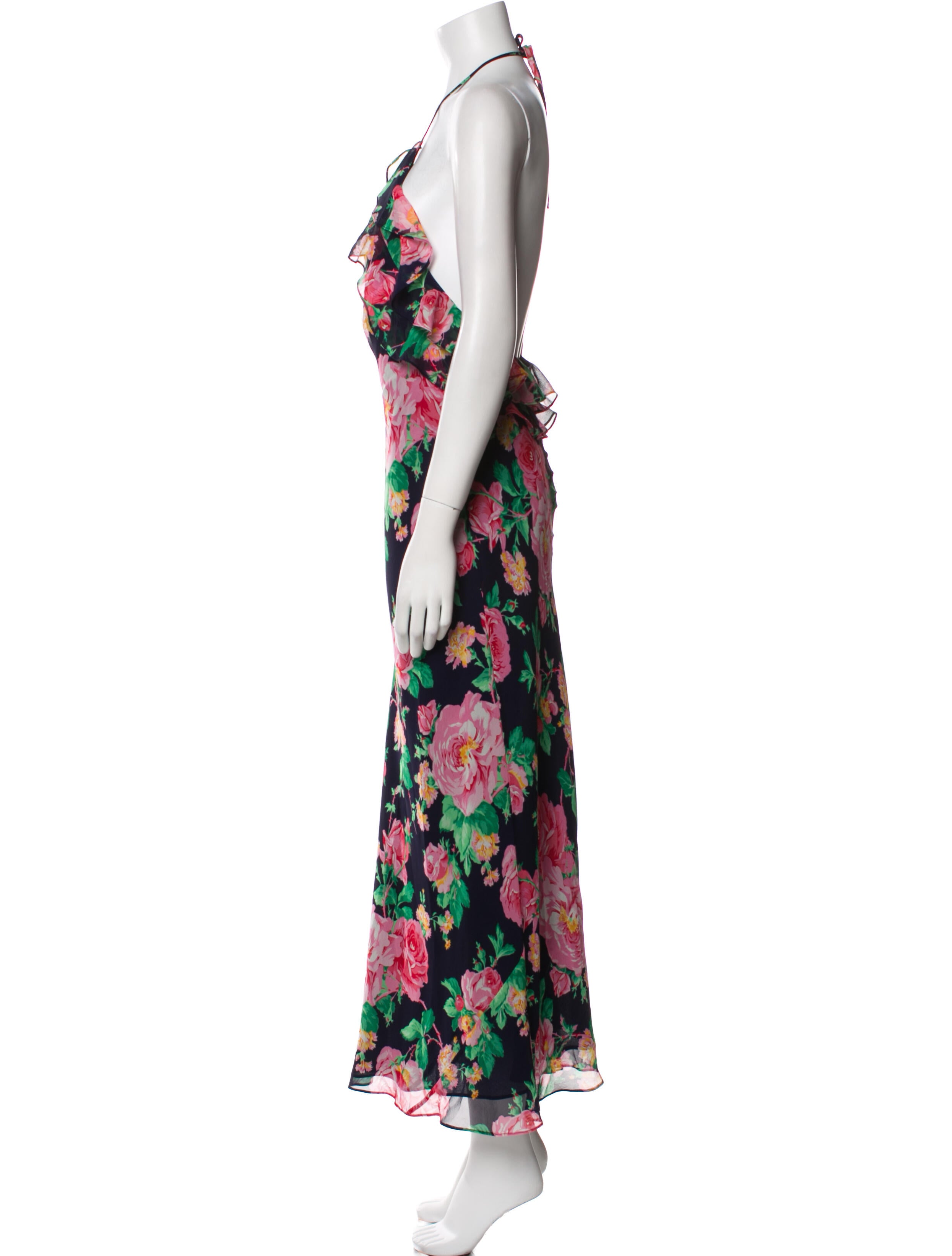 Lauren Ralph Lauren Silk Long Dress