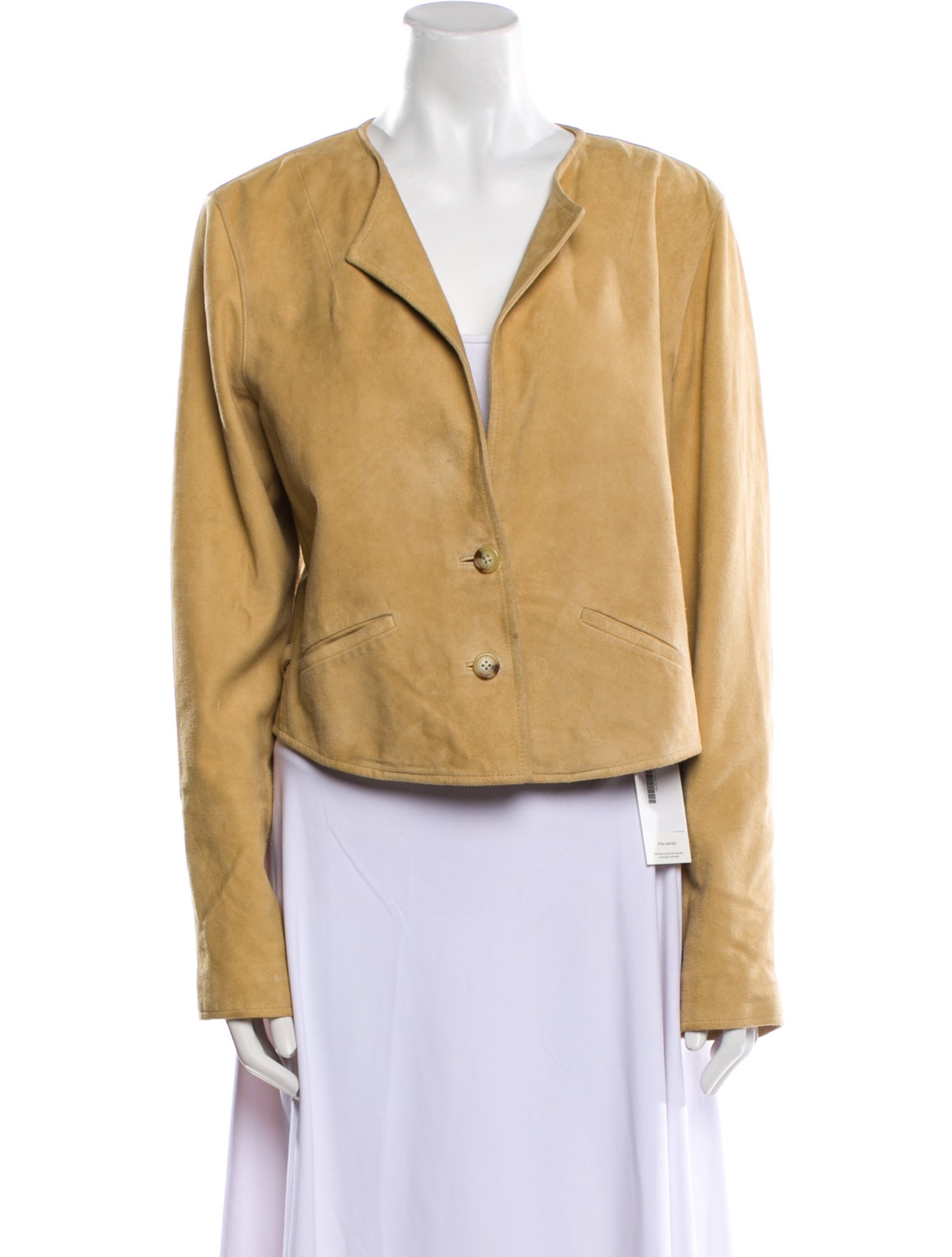 Lauren Ralph Lauren Suede Evening Jacket