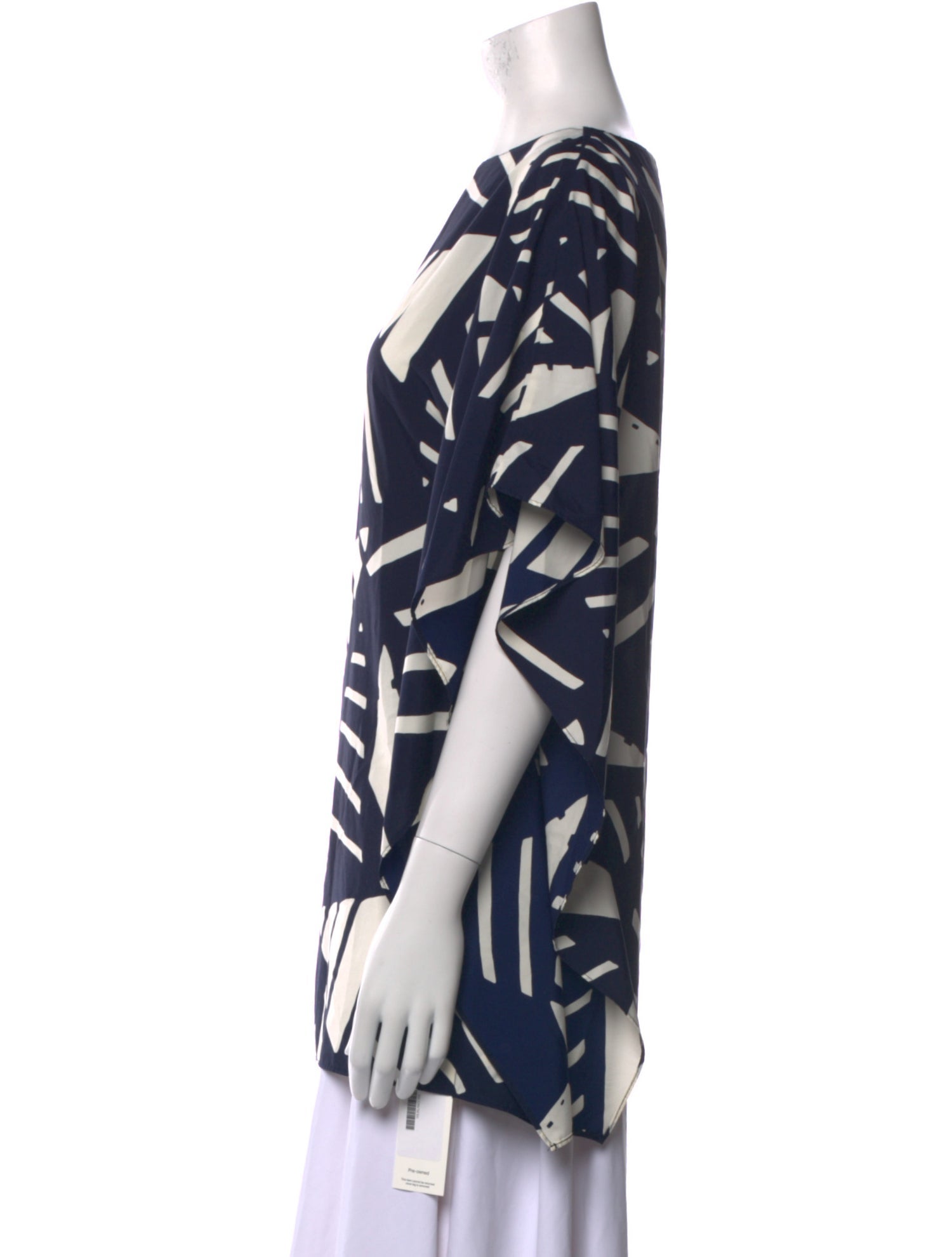 Lauren Ralph Lauren Printed Bateau Neckline Tunic