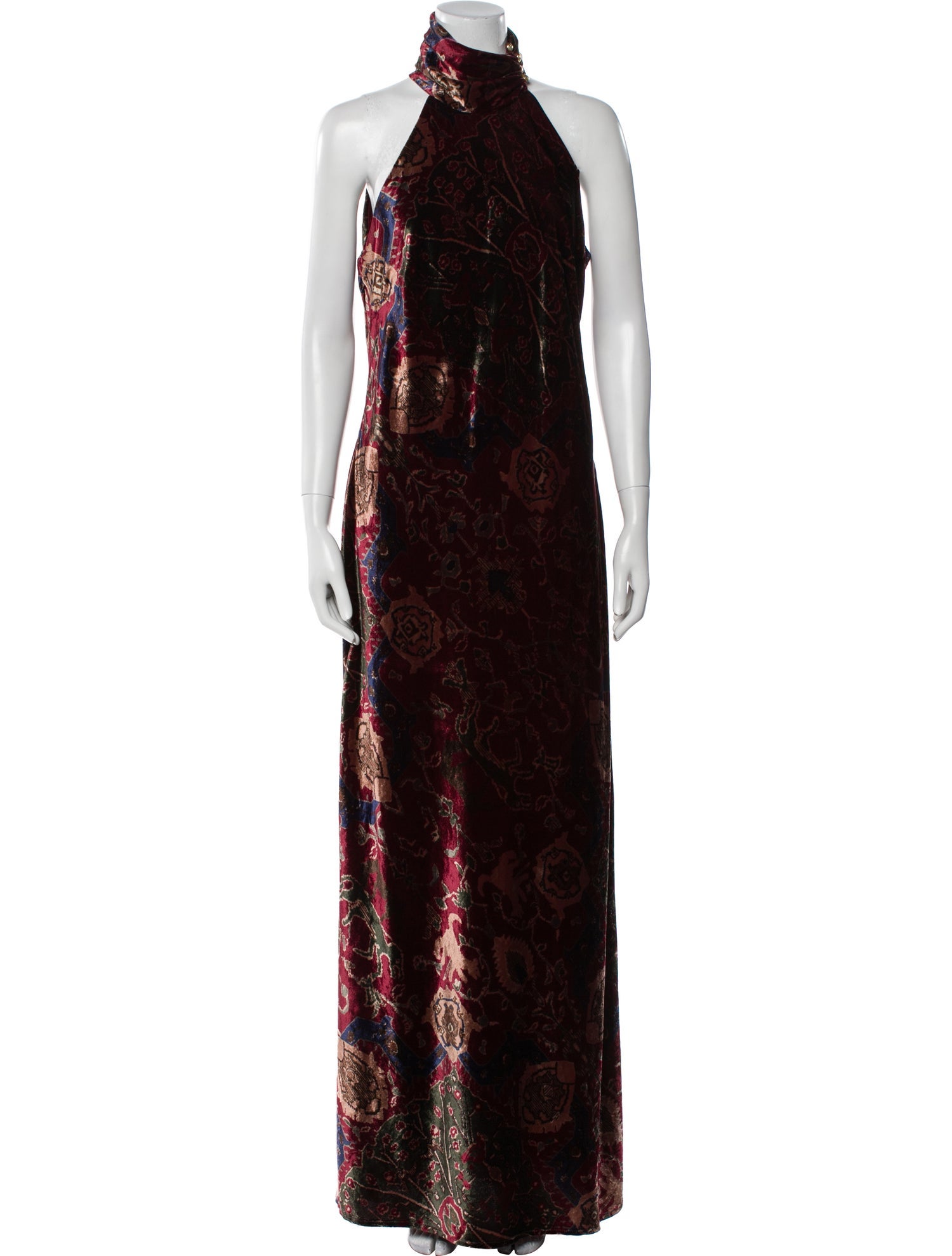 Lauren Ralph Lauren Velvet Long Dress