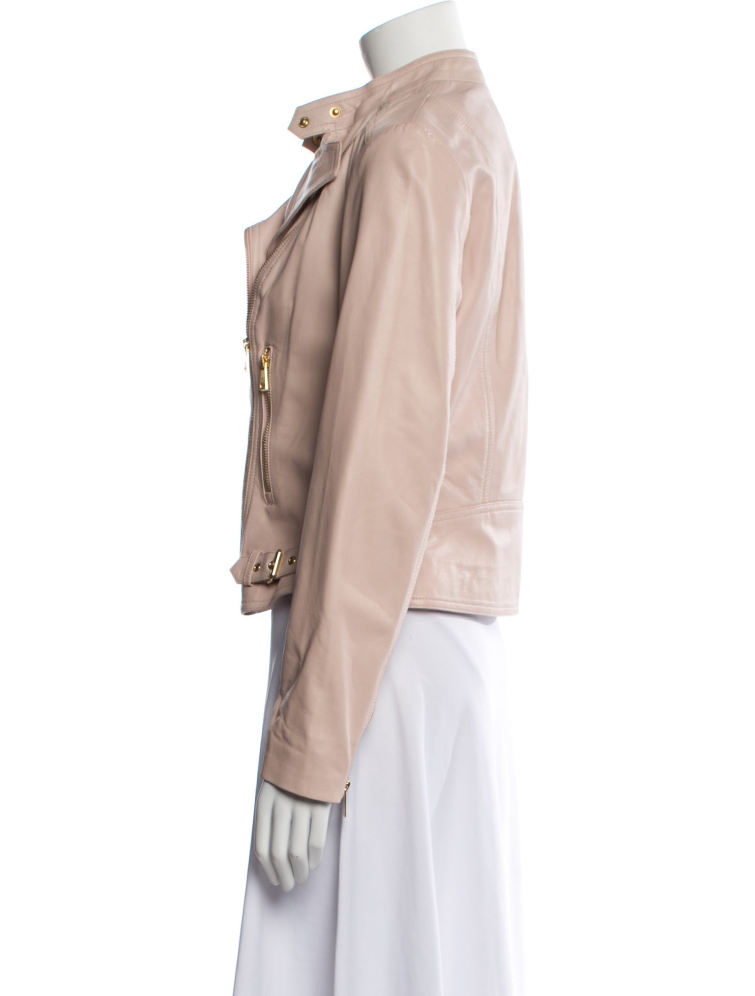 Lauren Ralph Lauren Leather Biker Jacket