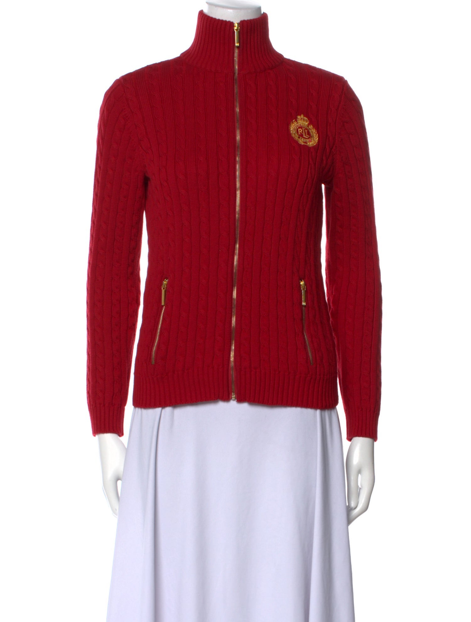 Lauren Ralph Lauren Cashmere Mock Neck Sweater