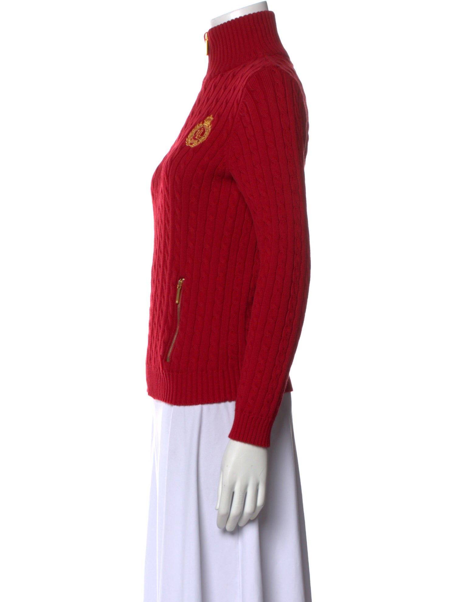 Lauren Ralph Lauren Cashmere Mock Neck Sweater