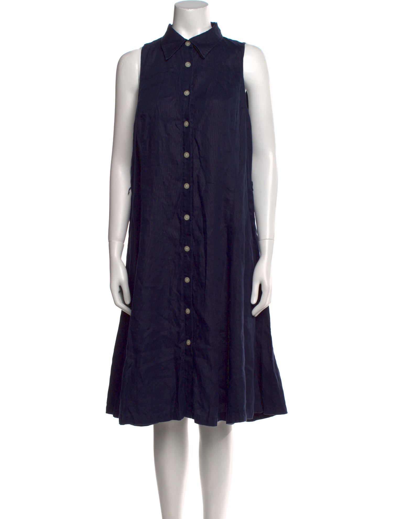 Lauren Ralph Lauren Linen Midi Length Dress