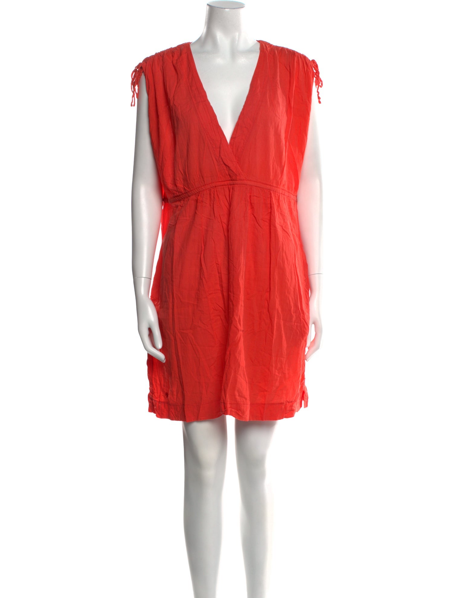 Lauren Ralph Lauren V-Neck Mini Dress