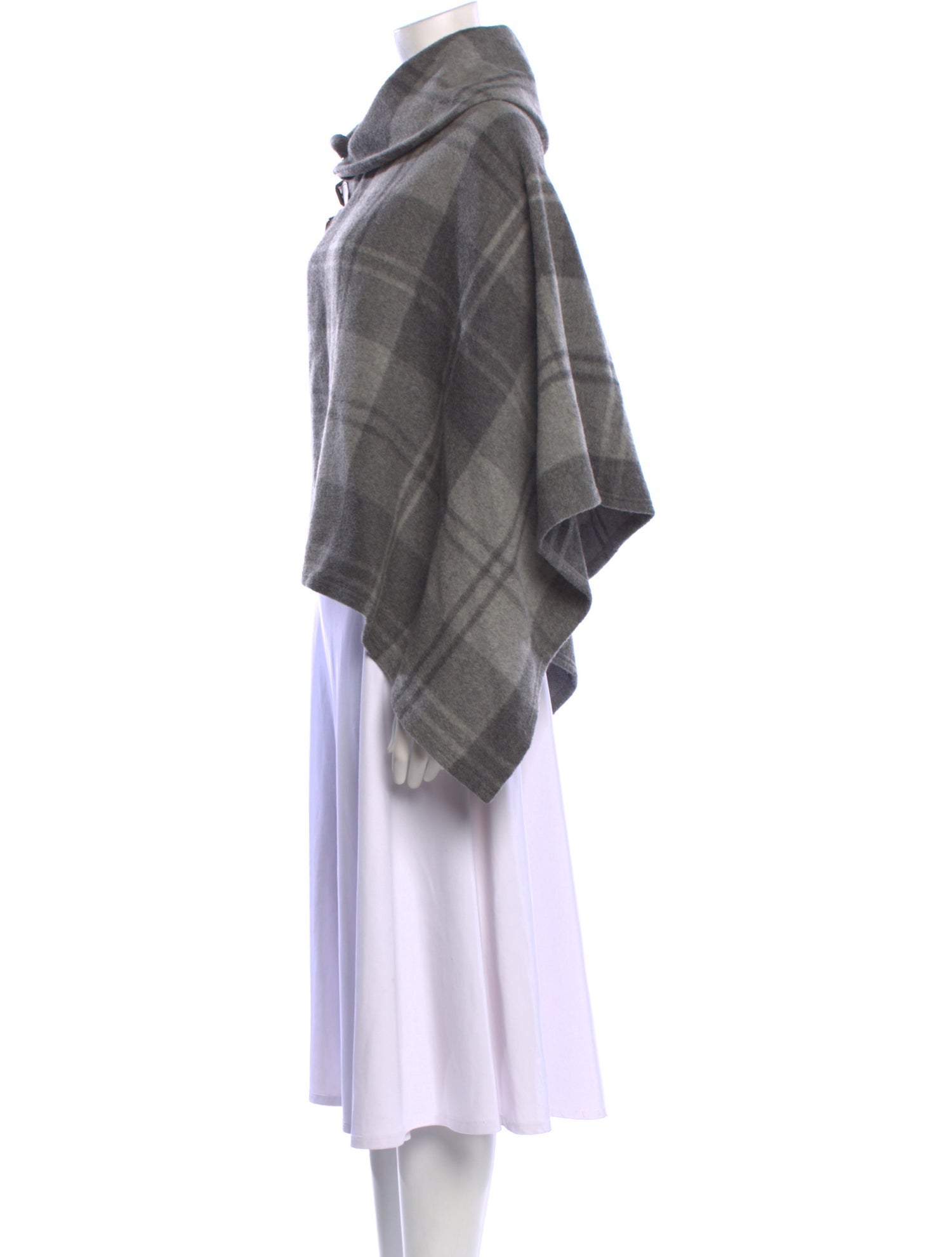 Lauren Ralph Lauren Wool Plaid Print Sweater