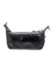 Lauren Ralph Lauren Embossed Leather Shoulder Bag
