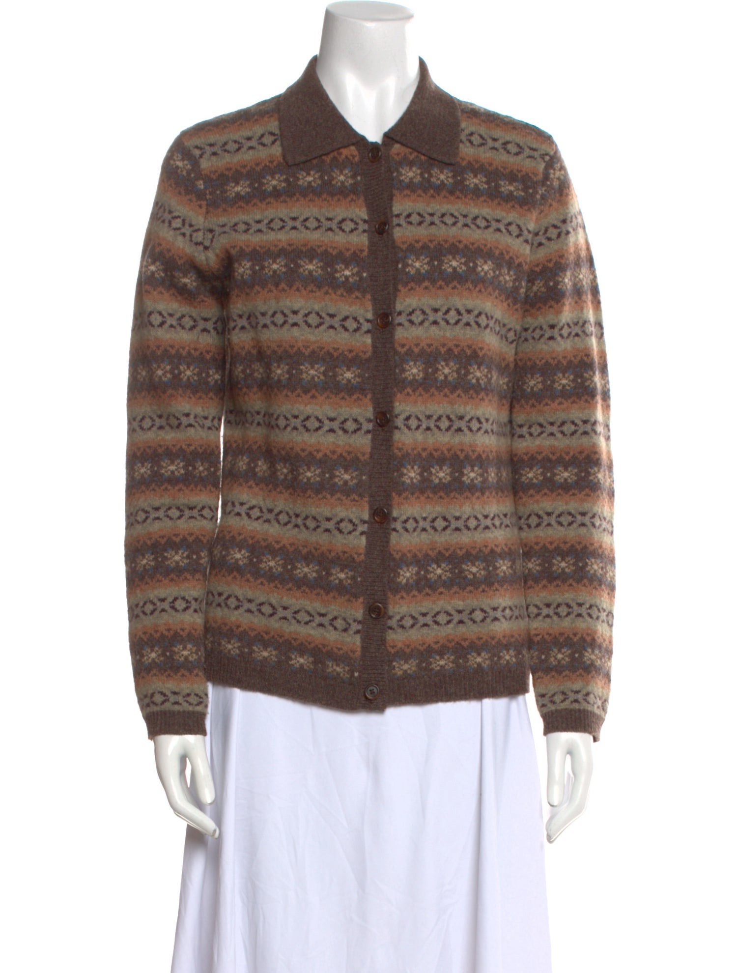 Lauren Ralph Lauren Lambswool Striped Sweater