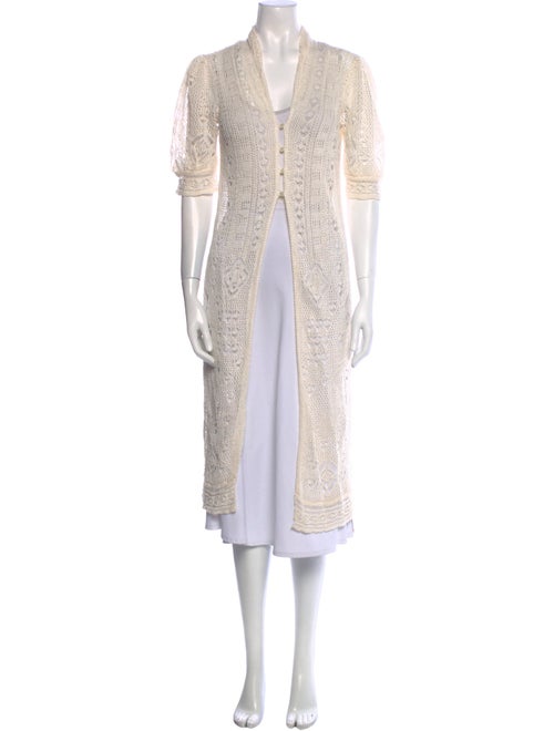 Lauren Ralph Lauren Linen Patterned Sweater