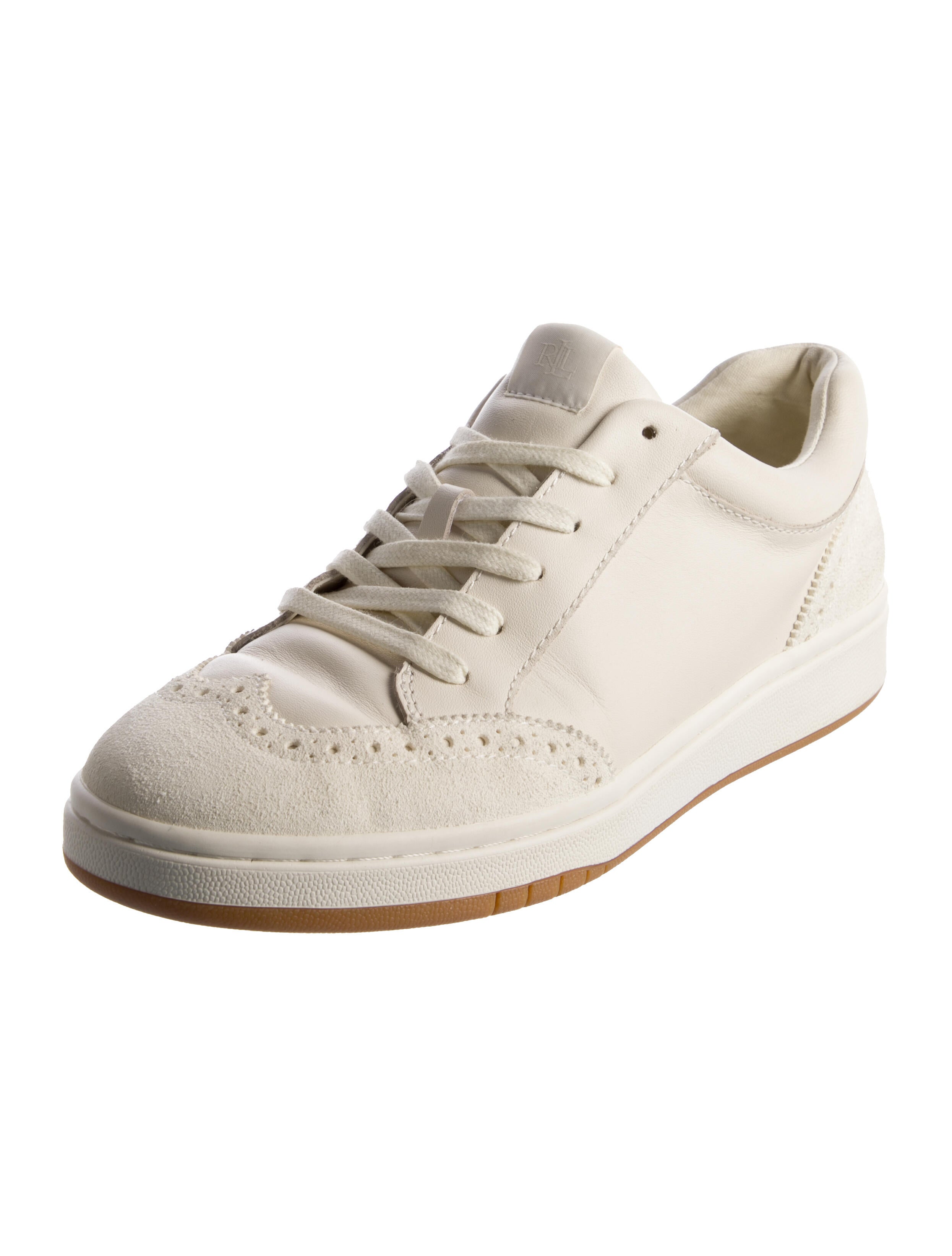 Lauren Ralph Lauren Leather Sneakers
