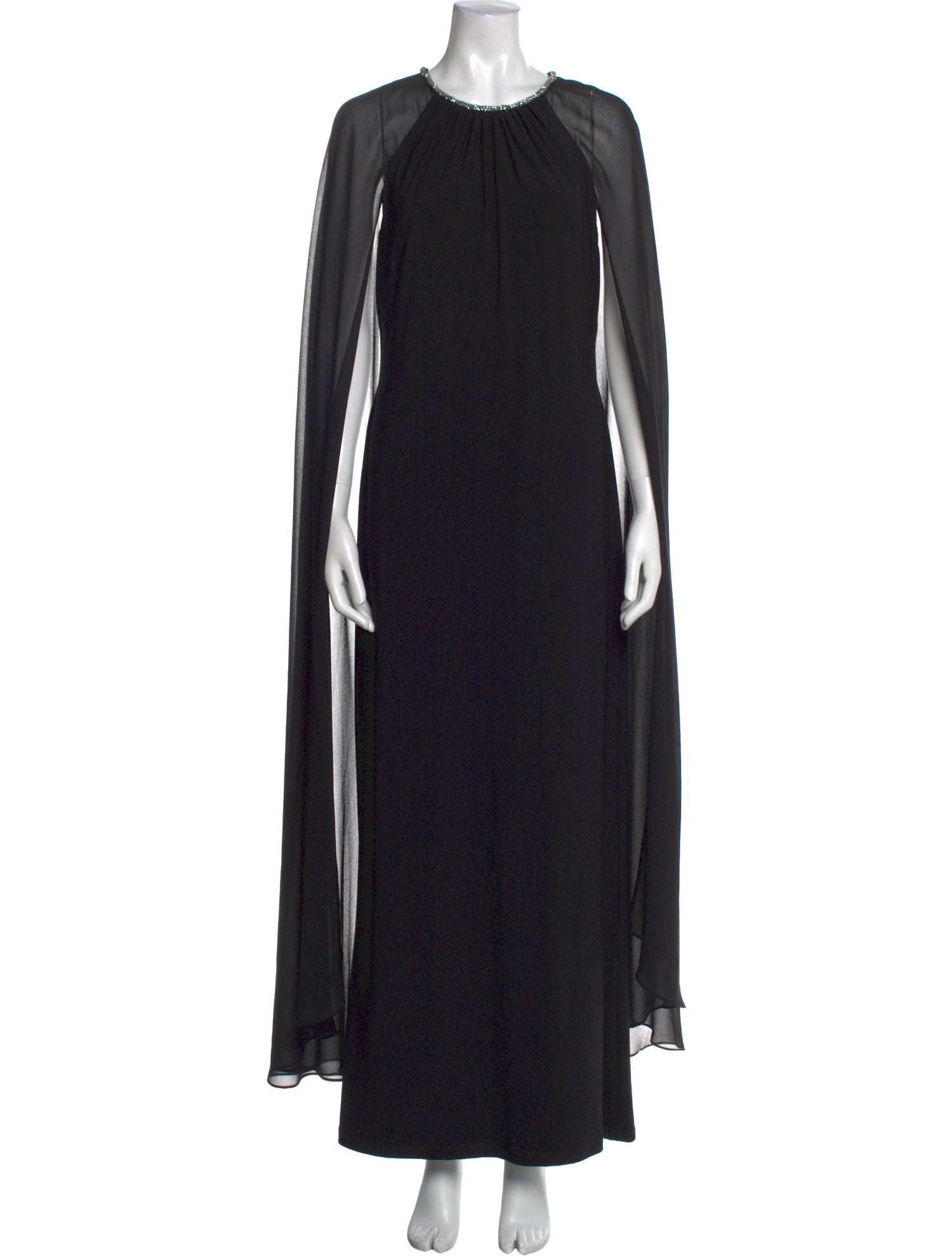 Lauren Ralph Lauren Crew Neck Long Dress