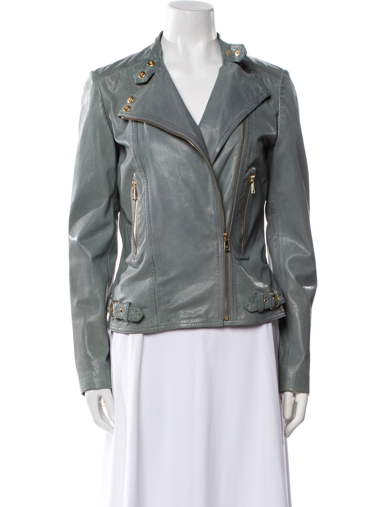 Lauren Ralph Lauren Leather Biker Jacket
