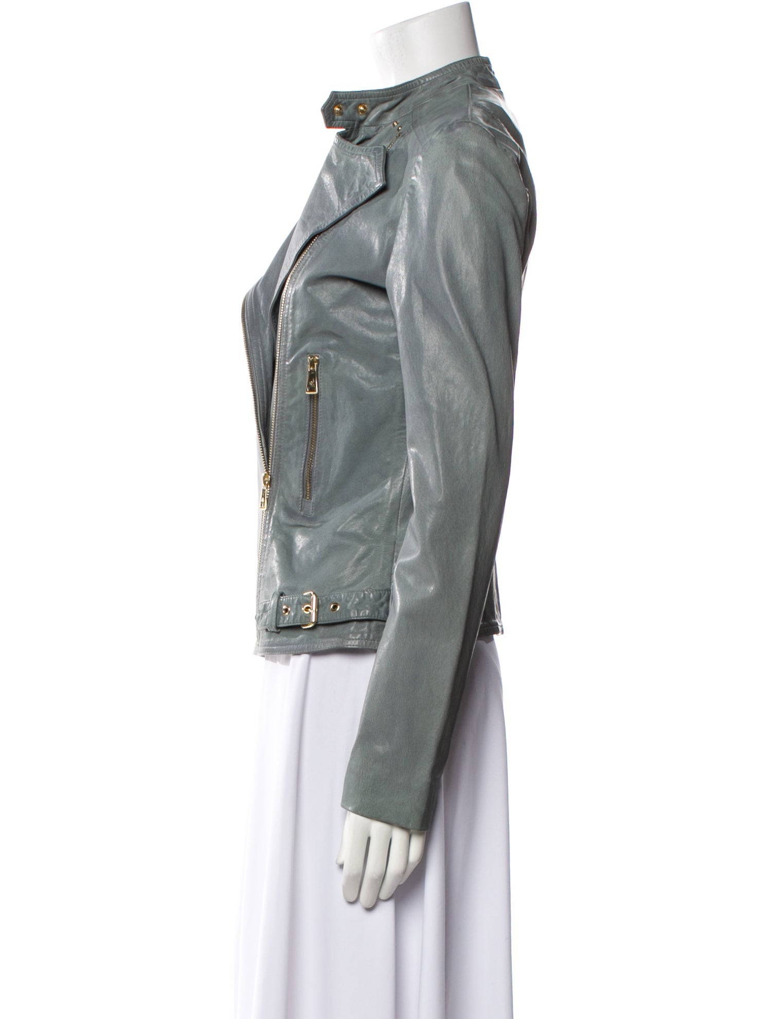 Lauren Ralph Lauren Leather Biker Jacket