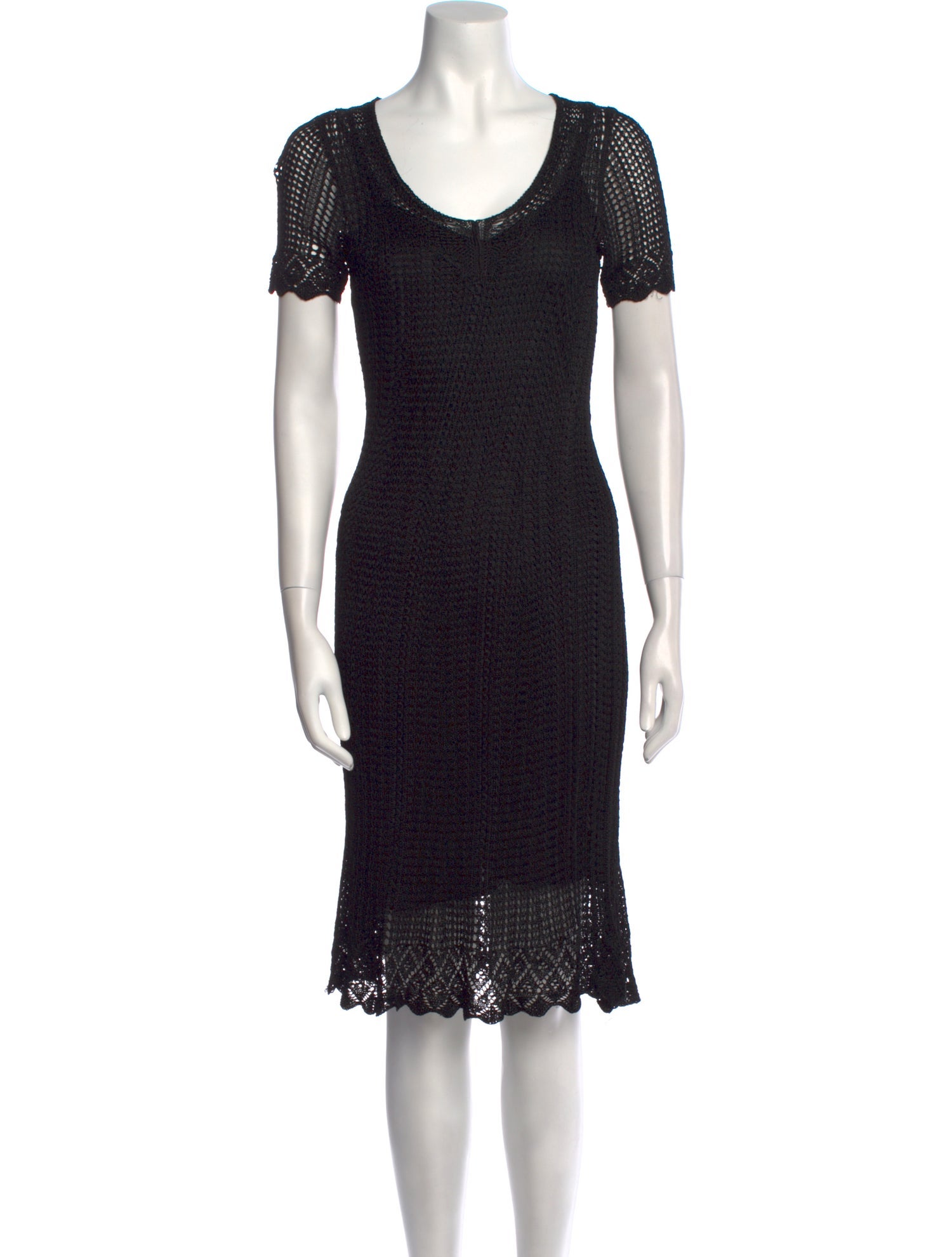 Lauren Ralph Lauren Scoop Neck Knee-Length Dress