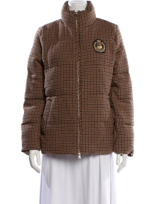 Lauren Ralph Lauren Houndstooth Print Coat