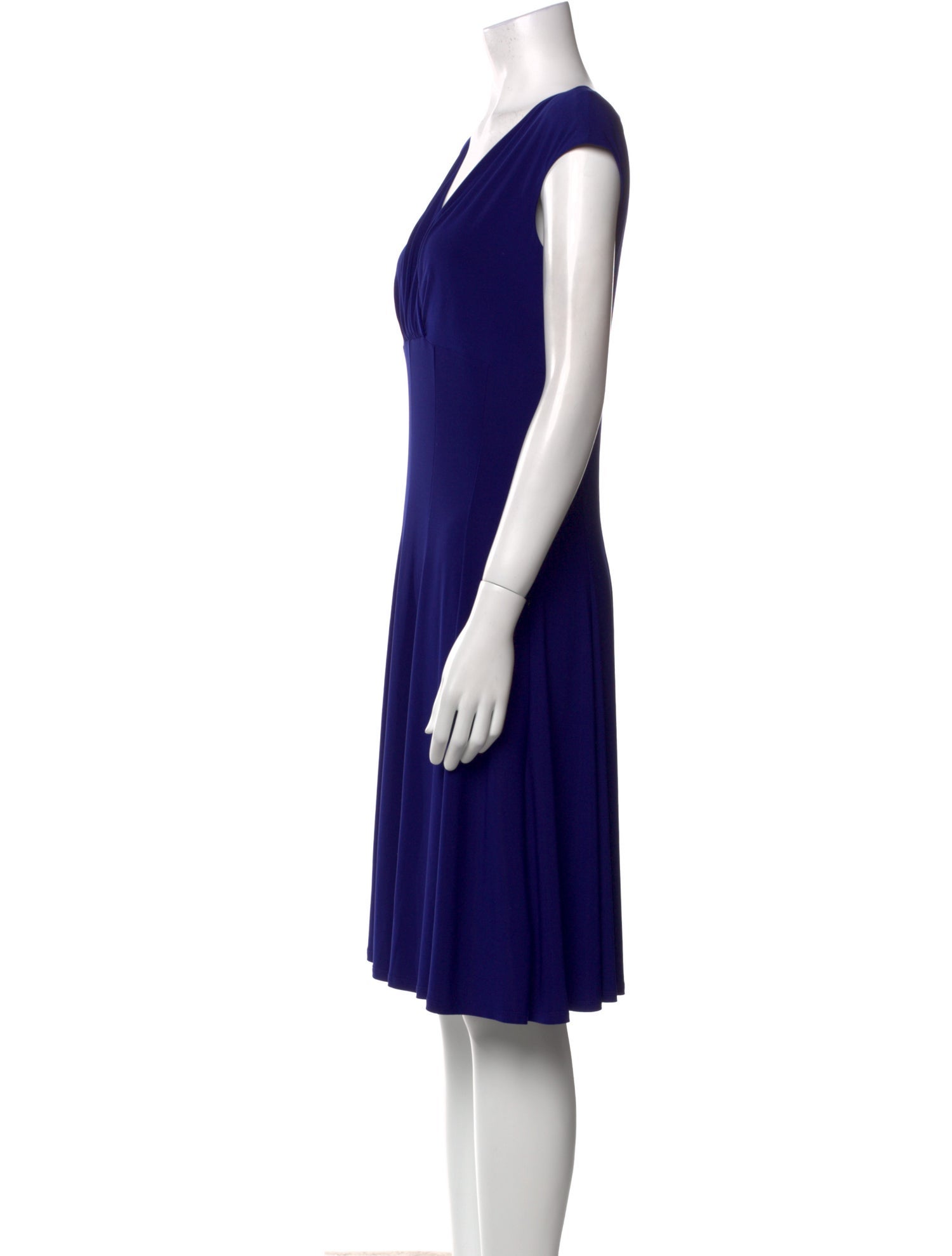 Lauren Ralph Lauren V-Neck Knee-Length Dress